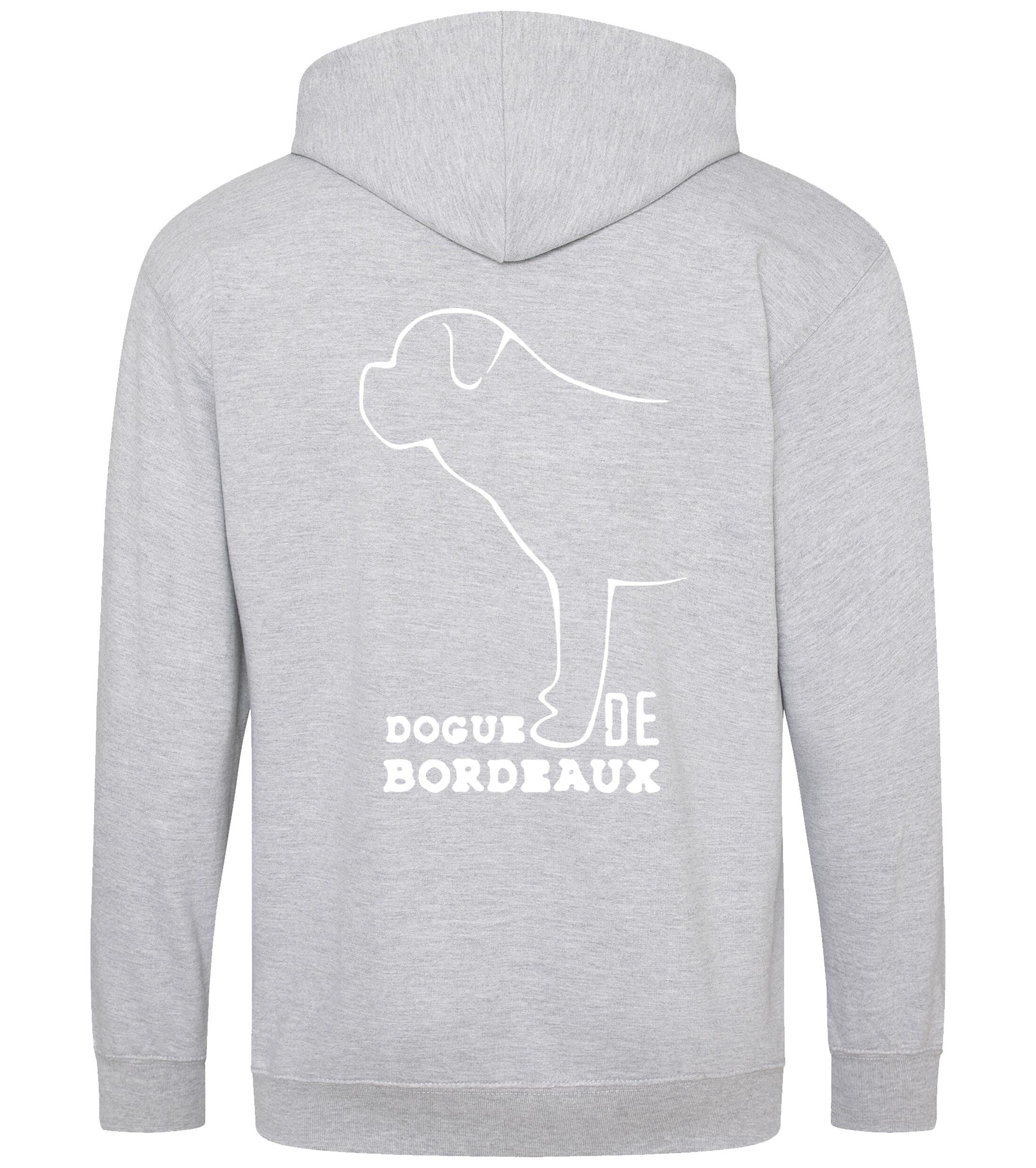 Dogue De Bordeaux Dog Breed Design Zipped Hoodie – Comfort, Style, and Breed Pride
