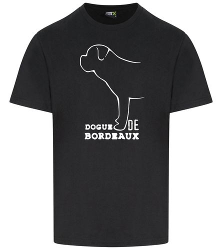 Dogue De Bordeaux Dog Breed Design Unisex Roundneck T-Shirt – Style for Dogue De Bordeaux Enthusiasts