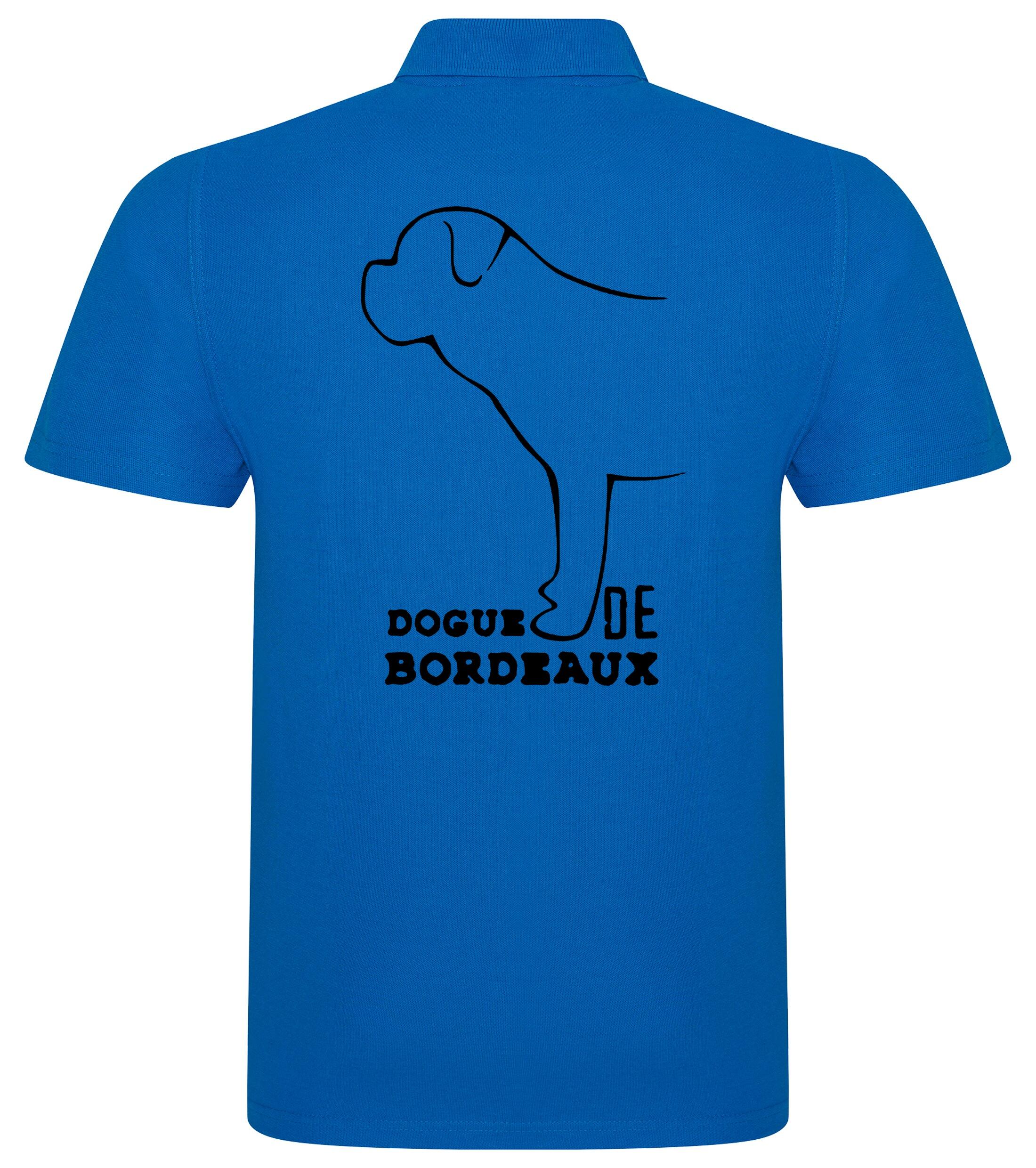 Dogue De Bordeaux Dog Breed Design Unisex Cotton Polo – Style for Dogue De Bordeaux Lovers