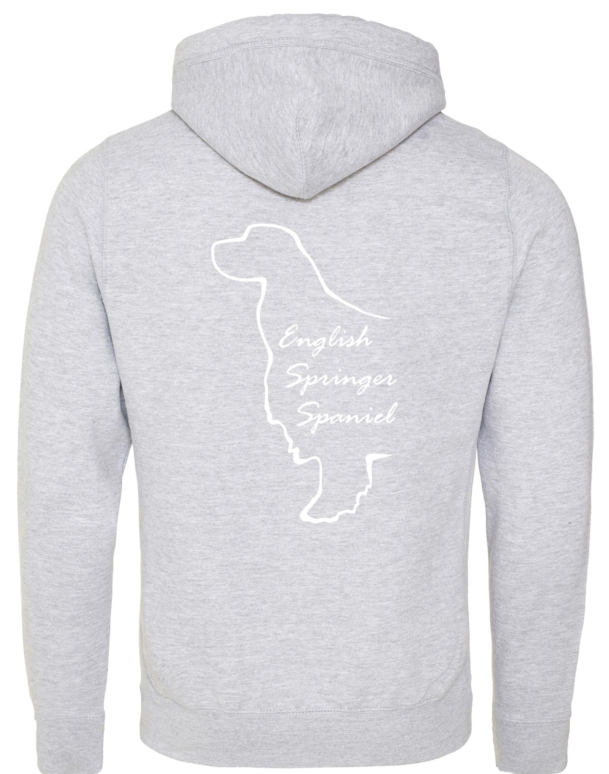 English Springer Spaniel Unisex Crossneck Pullover Hoodie – Cosy and Perfect for Springer Enthusiasts