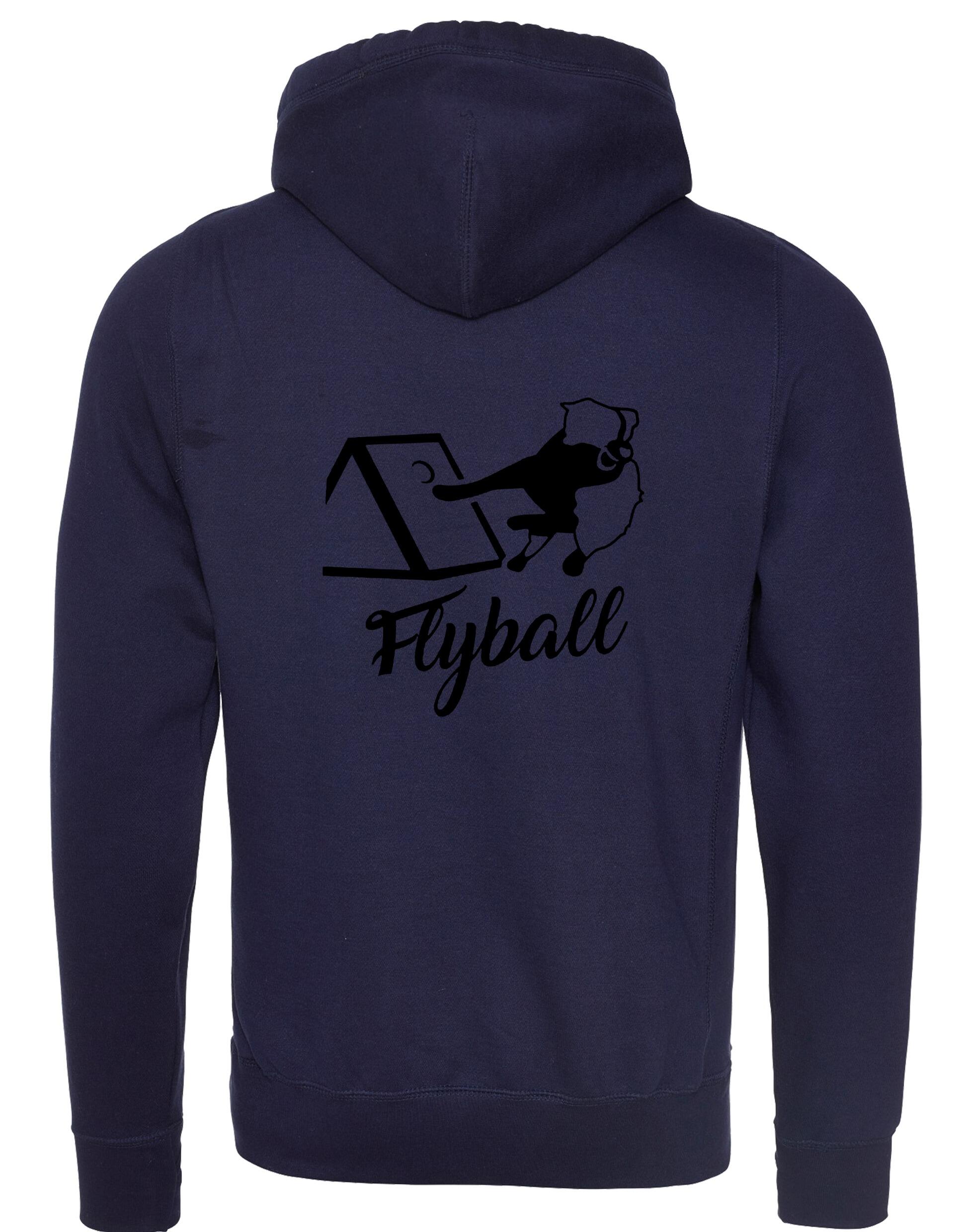 Flyball Unisex Crossneck Pullover Hoodie – A Stylish Essential for Flyball Enthusiasts