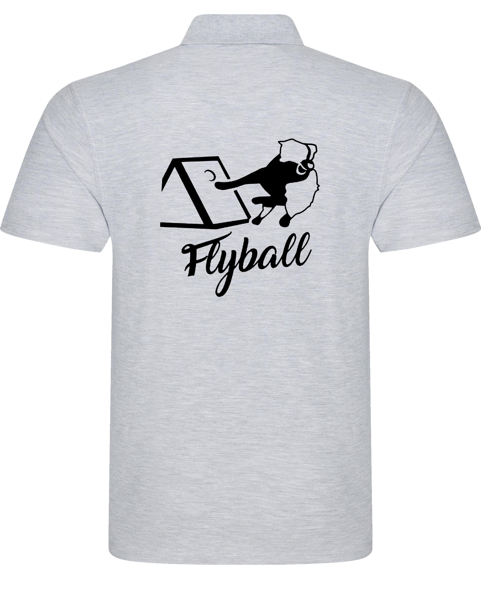 Flyball Unisex Cotton Polo – Classic Style for Flyball Enthusiasts