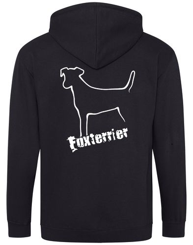 Fox Terrier Zipped Hoodie – Comfort, Style, and Terrier Pride