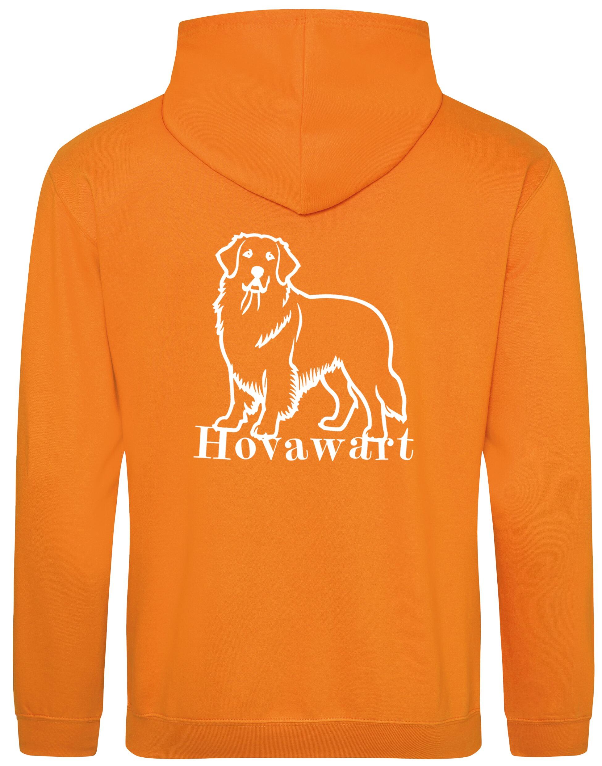 Hovawart Design Pullover Hoodie with Exclusive Artwork – Cozy fleece interior and customizable for dog lovers.