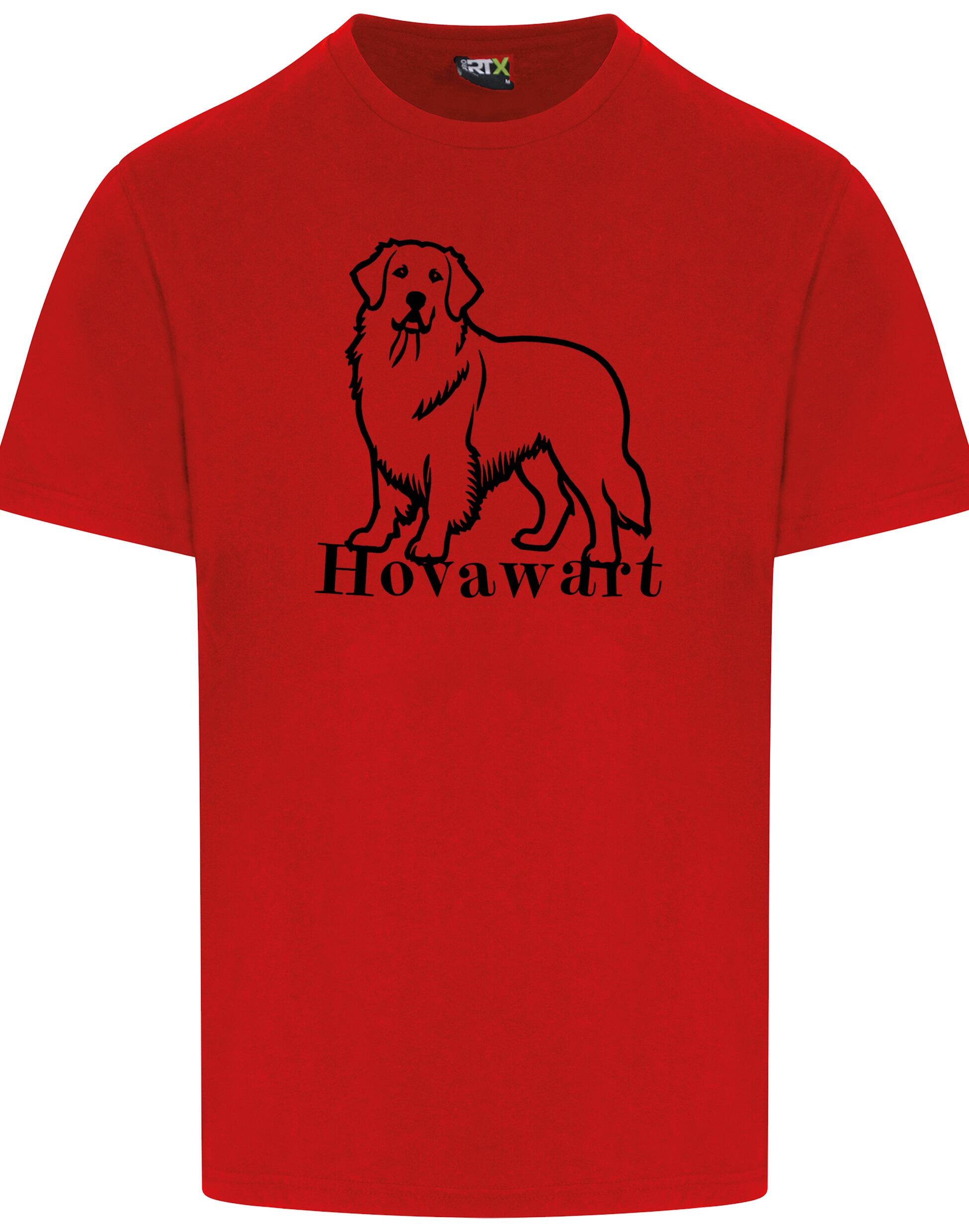 Hovawart Unisex Roundneck T-shirt – Soft cotton fabric with exclusive breed graphic, perfect for Hovawart enthusiasts.