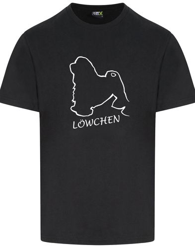 Lowchen Unisex Roundneck T-shirt with exclusive breed design and classic fit.