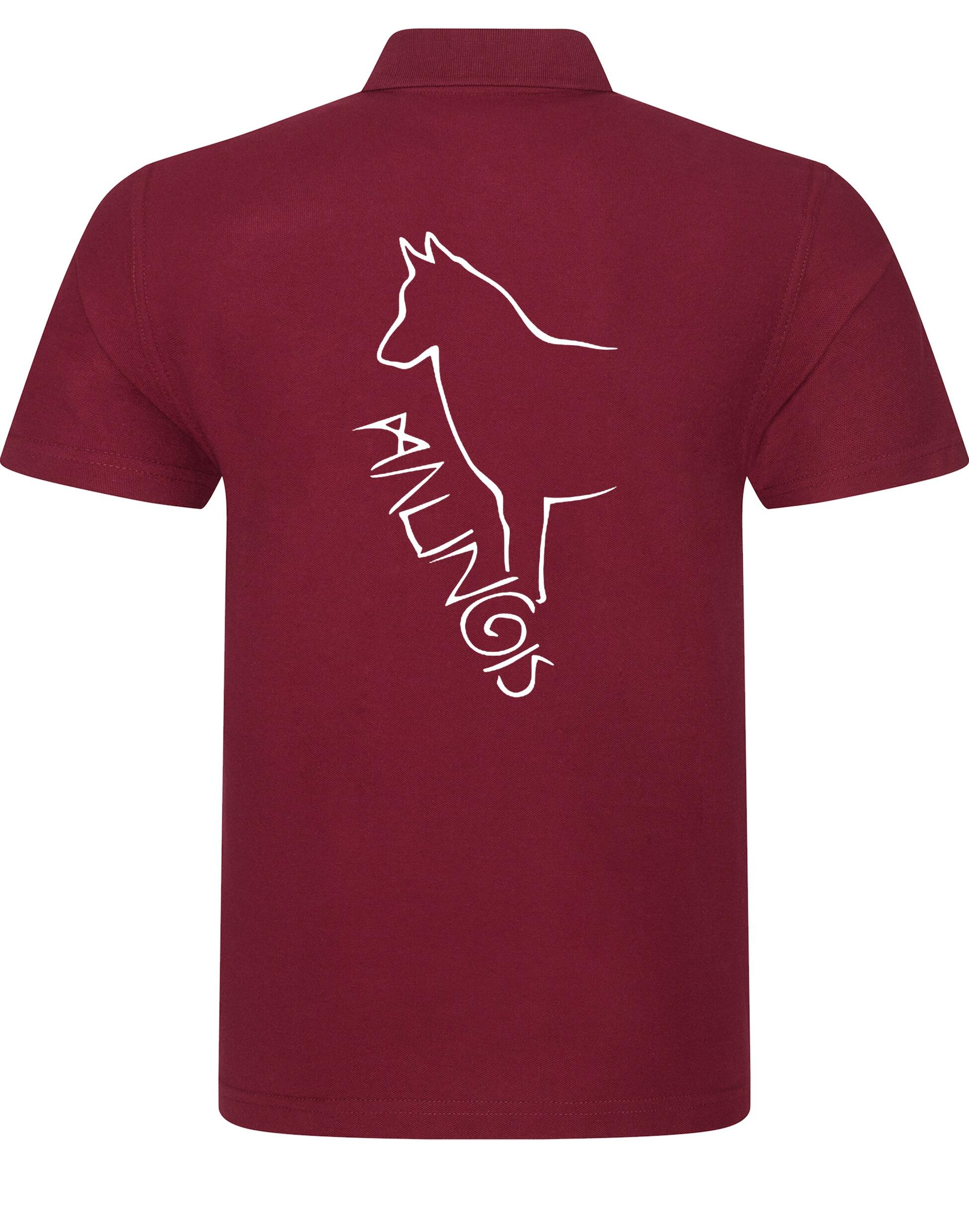 Unisex Cotton Polo featuring an exclusive Malinois breed graphic, combining style and comfort for Malinois enthusiasts.