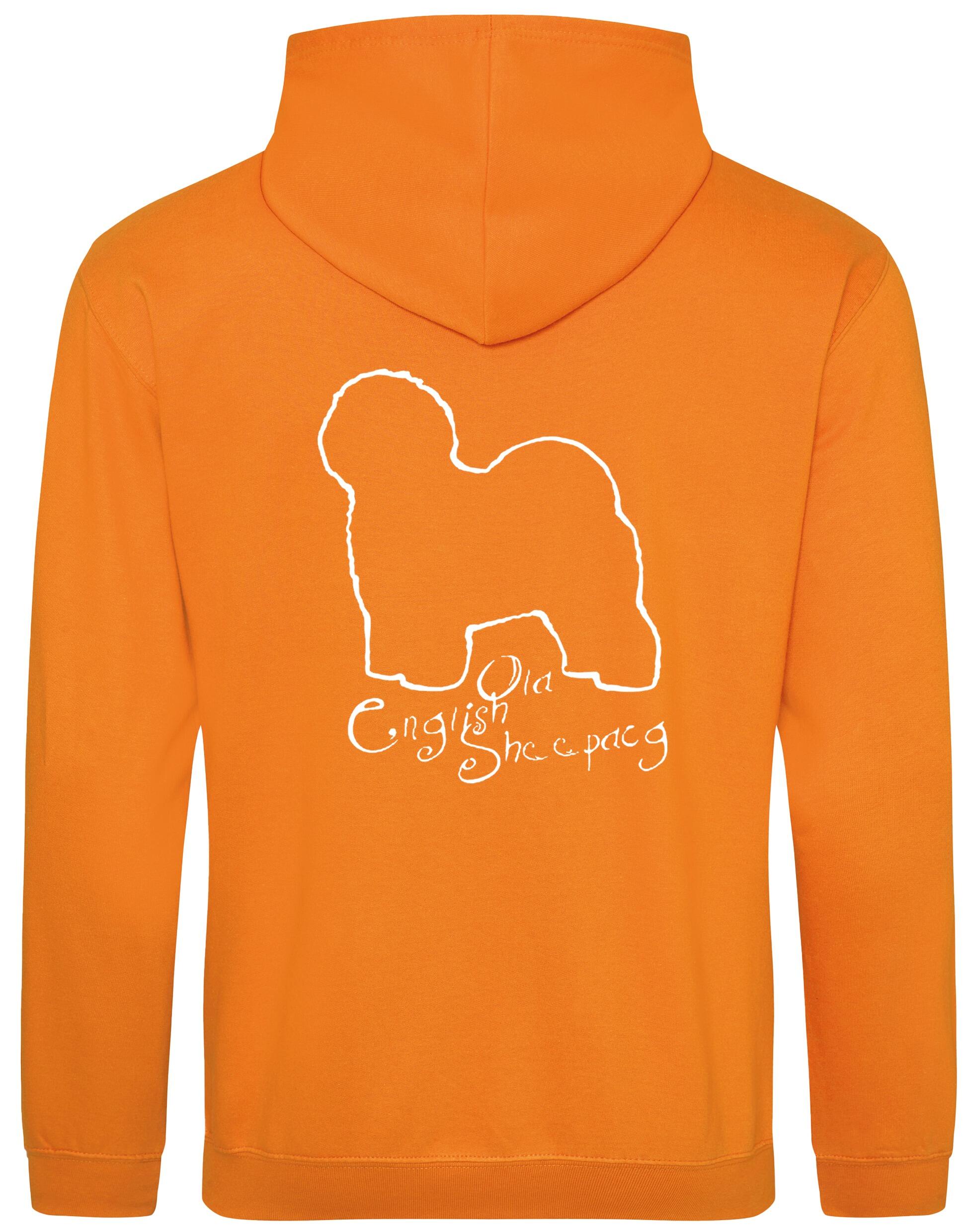 Old English Sheepdog Pullover Hoodie – warm, fleece-lined, and featuring exclusive breed artwork. Perfect for dog lovers, breed enthusiasts, and cozy casual wear.