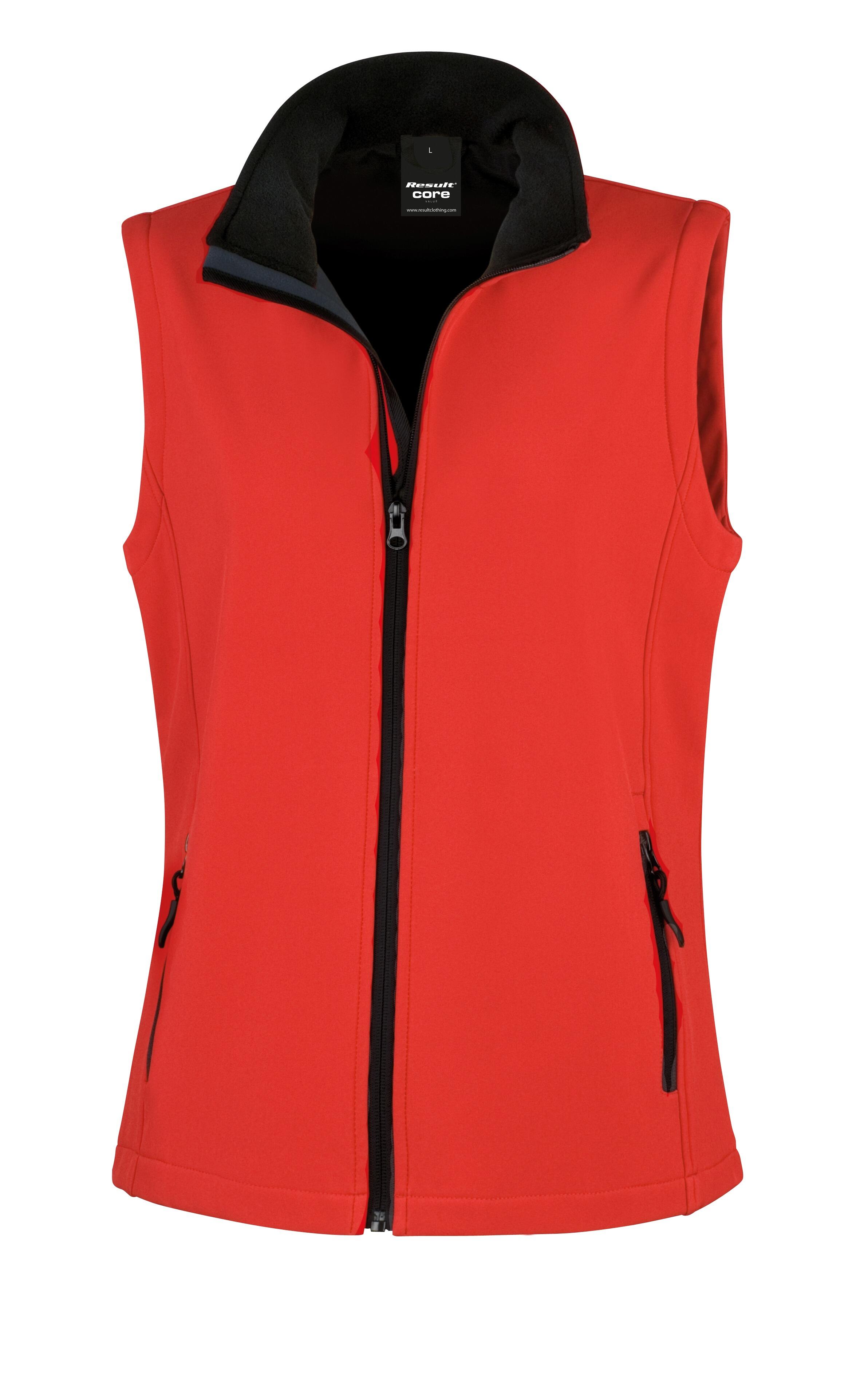Schapendoes Women’s Softshell Gilet featuring exclusive breed artwork, water-resistant fabric, flattering tailored fit, full-zip front, and personalization options designed for stylish comfort and breed pride.