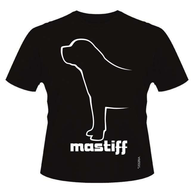 Mastiff T-Shirts Roundneck Short Sleeve Heavy Cotton
