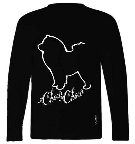 Chow Chow T-Shirts Adult Long-Sleeved Premium Cotton