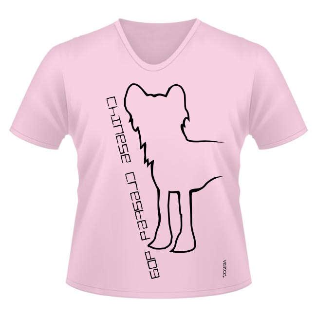 Chinese crested t clearance shirt