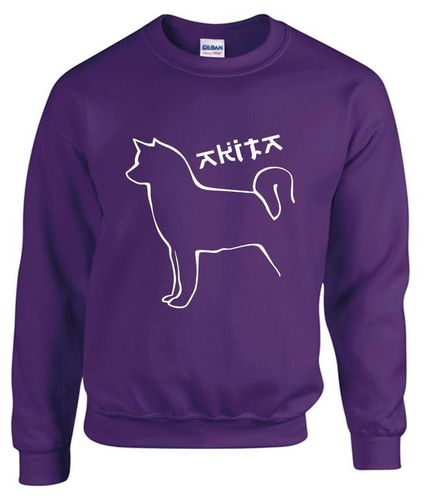 Akita Dog Breed Sweatshirts Adult Heavy Blend