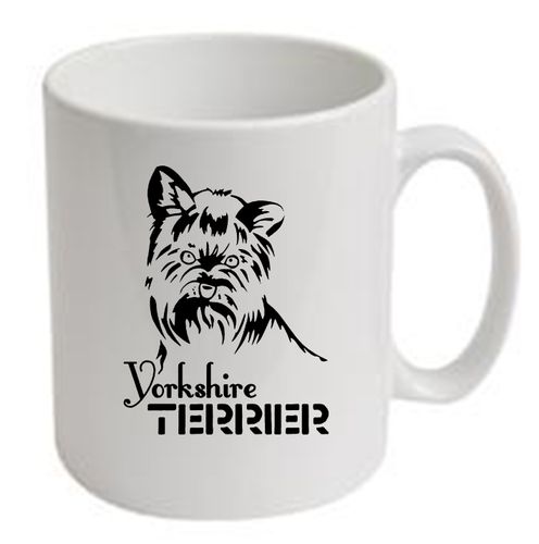 Yorkshire Terrier Dog Breed Ceramic Coffee Mug