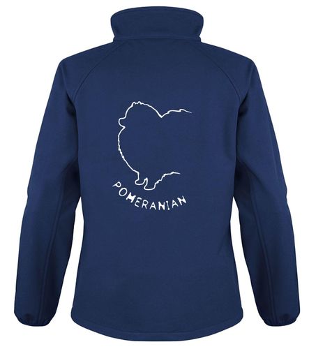 Pomeranian clothing – Softshell Jackets, Gilets, Crossneck Hoodies, and Pullover Hoodies for Pomeranian lovers.