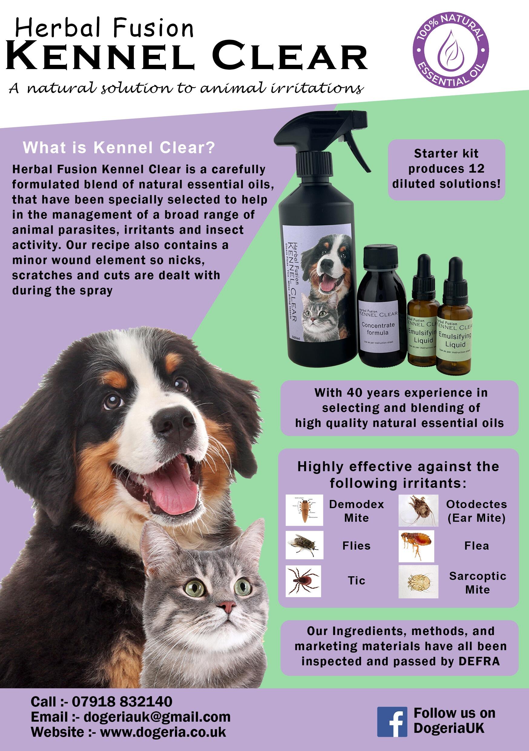 Herbal Fusion Kennel Clear