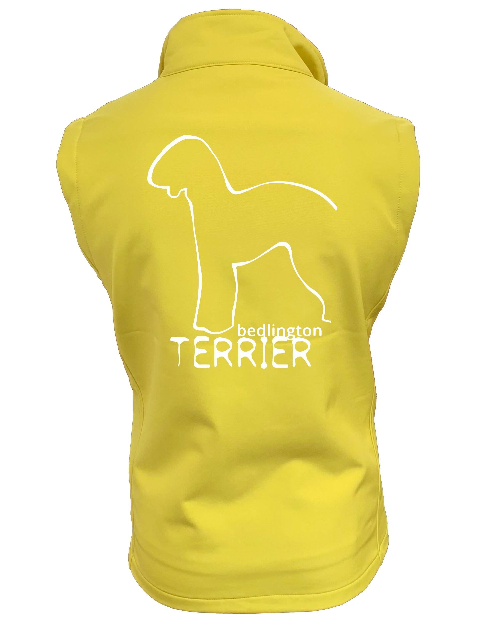 Unisex Bedlington Terrier Softshell Gilet – Style Meets Comfort for Bedlington Terrier Lovers