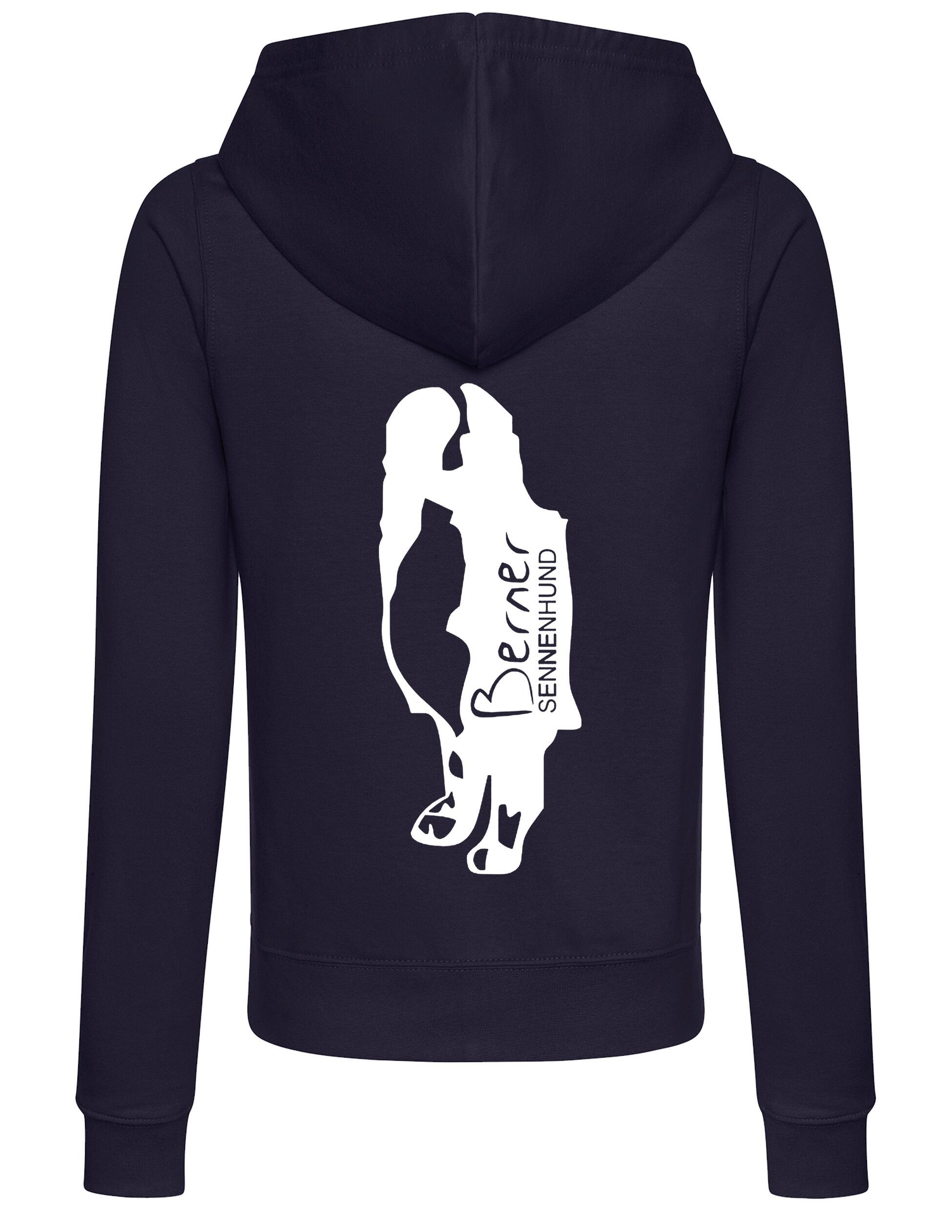 Berner Sennenhund Dog Breed Women’s Zipped Hoodies – Style, Comfort, and Berner Sennenhund Love