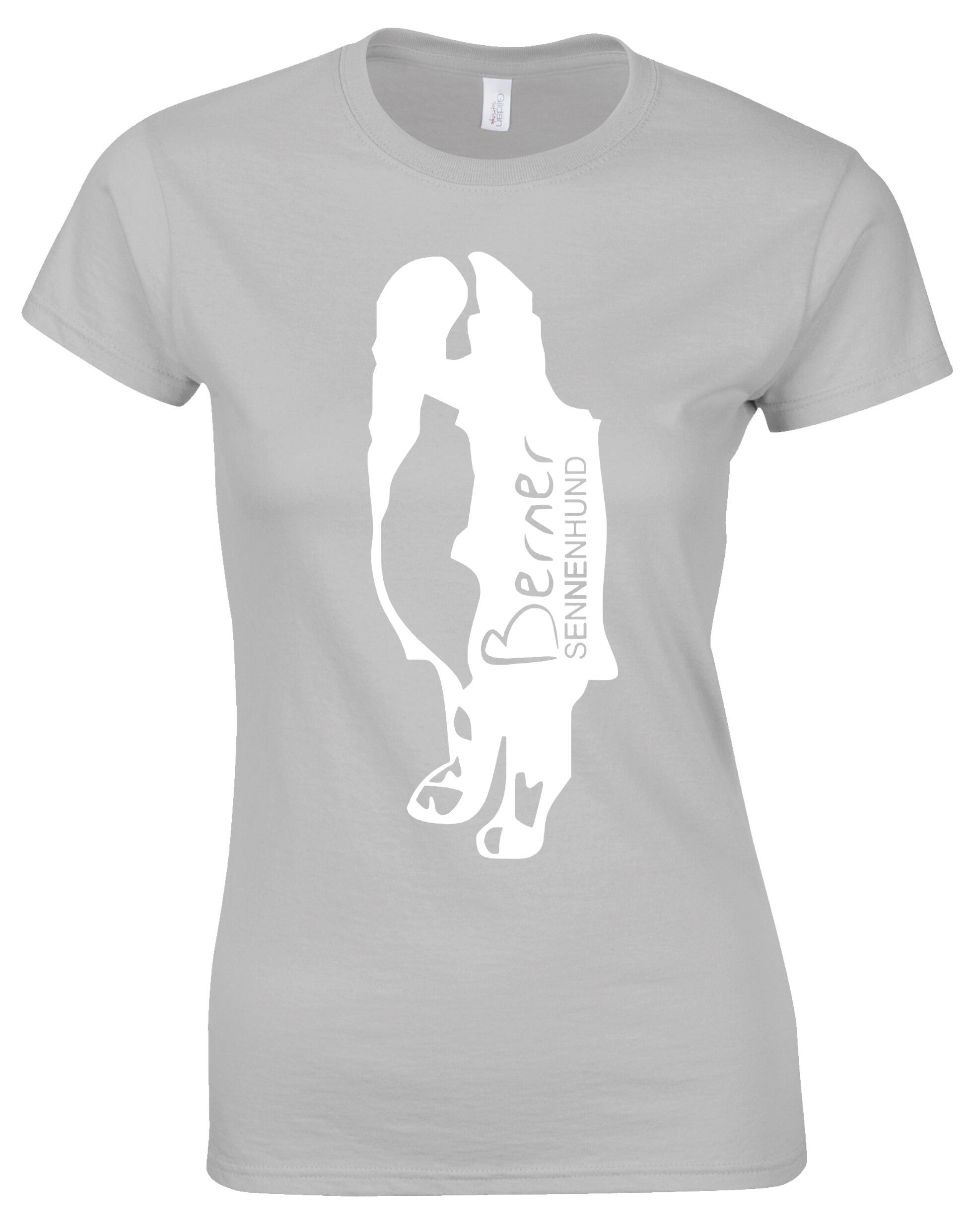 Berner Sennenhund Dog Breed Design Female Roundneck T-shirt – Style for Every Dog Lover