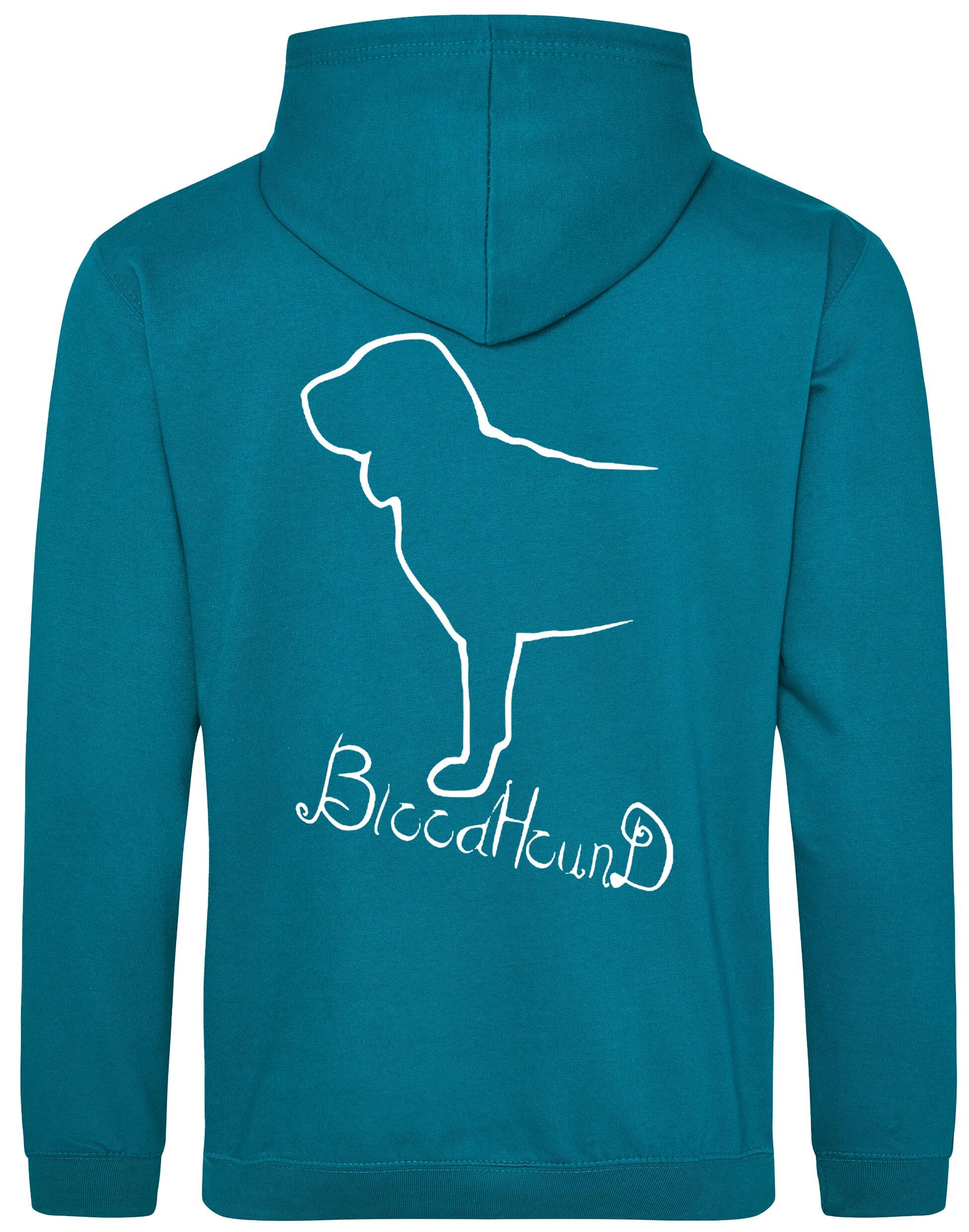 Bloodhound Dog Breed Design Pullover Hoodie – Style and Comfort for Dog Lovers