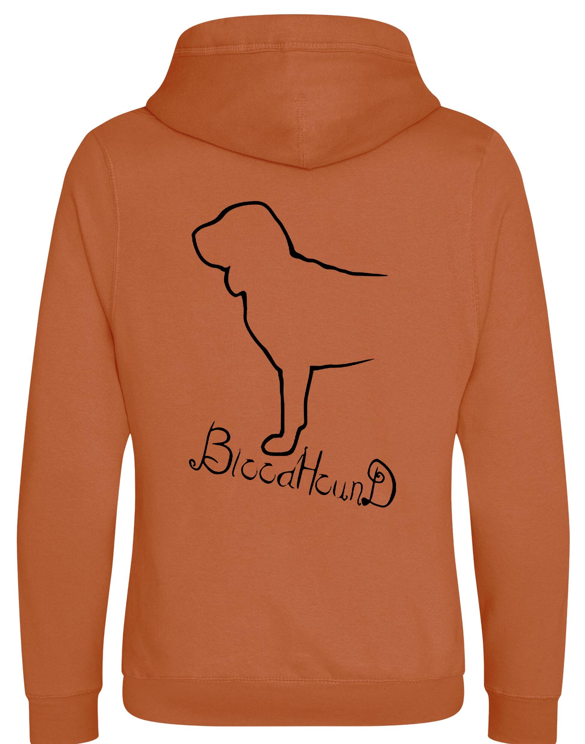 Bloodhound Dog Breed Design Unisex Crossneck Pullover Hoodie – A Must-Have for Bloodhound Fans
