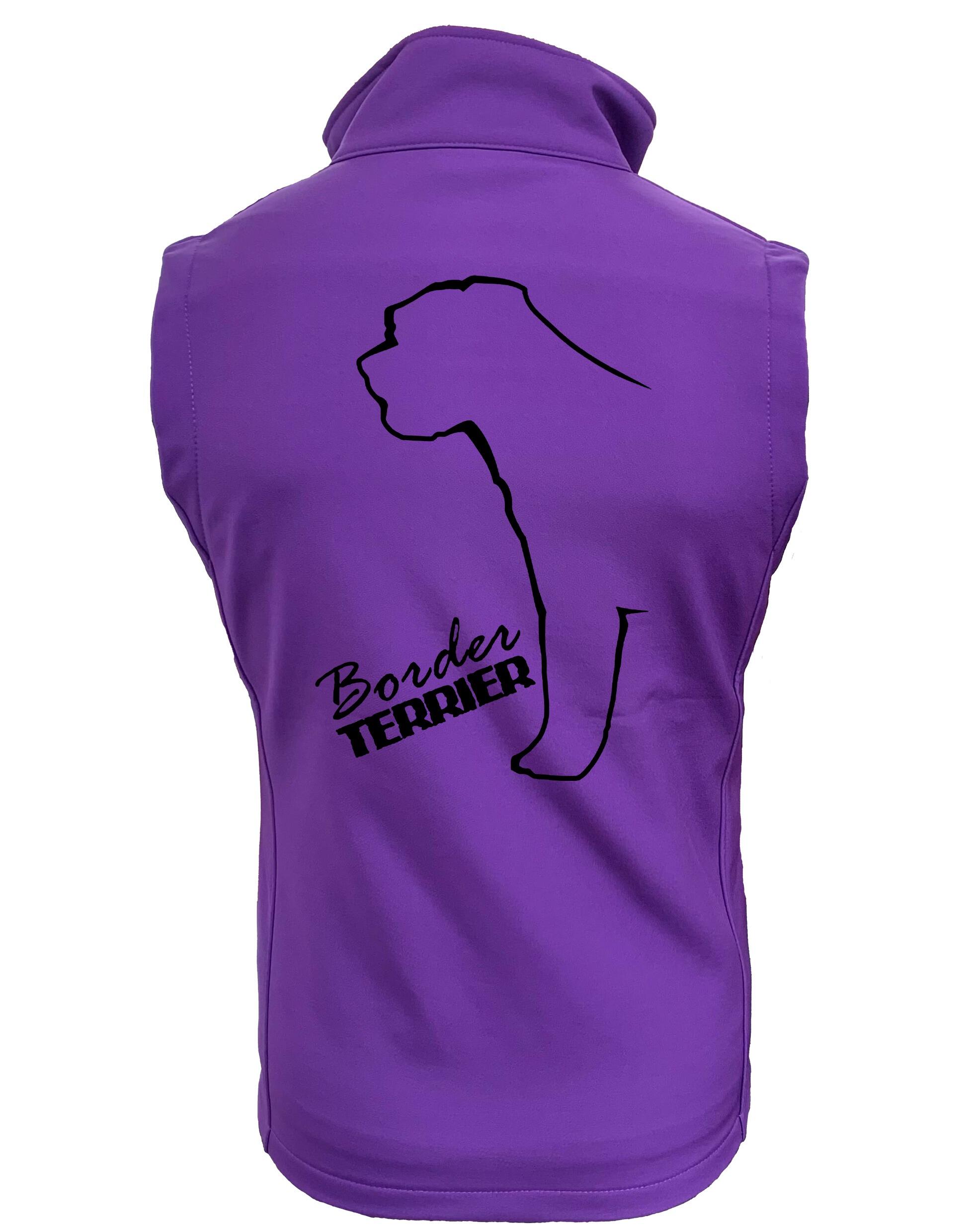 Unisex Border Terrier Softshell Gilet – Style Meets Comfort for Border Terrier Lovers