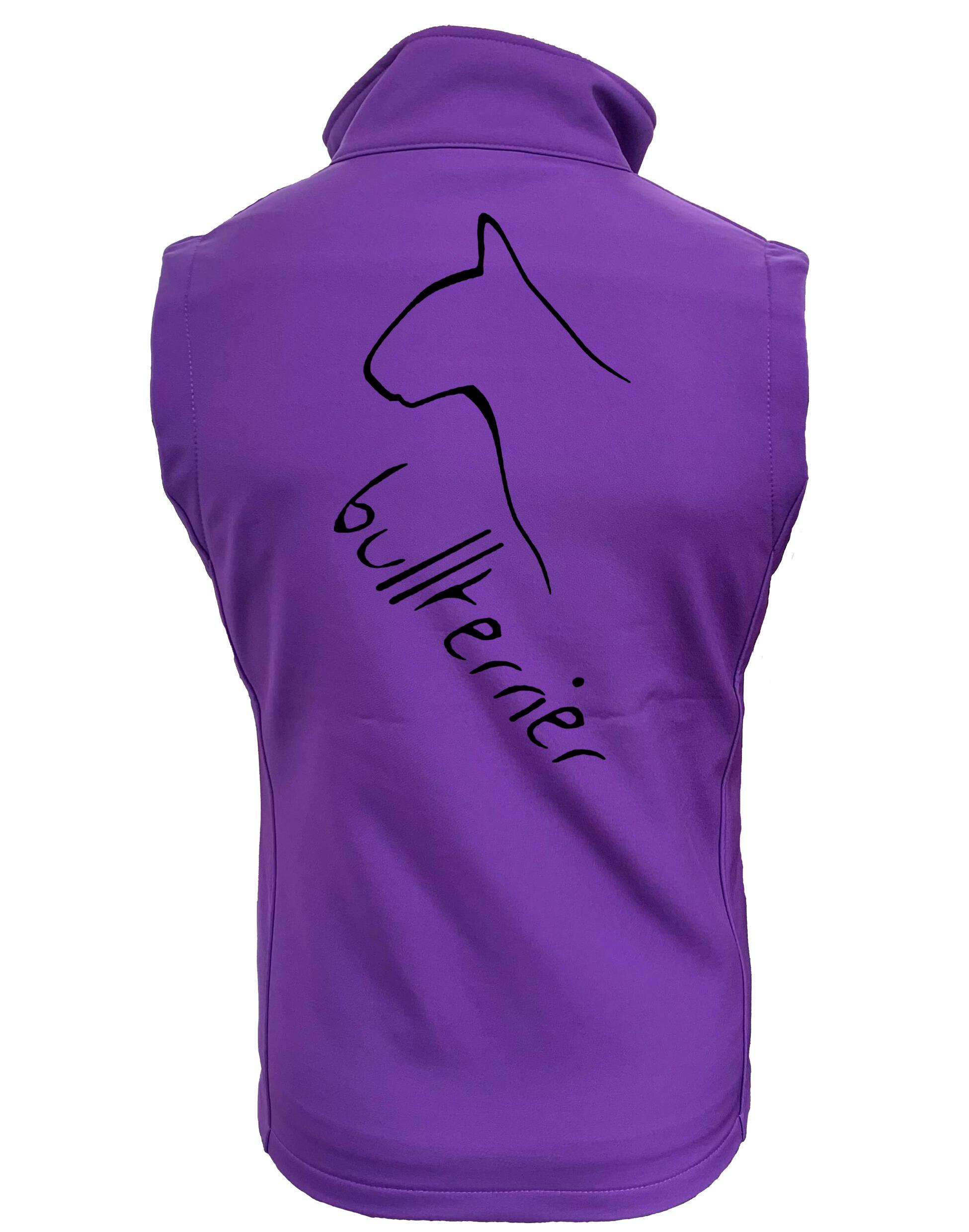 Unisex Bullterrier Softshell Gilet – A Perfect Blend of Style and Comfort for Bullterrier Enthusiasts