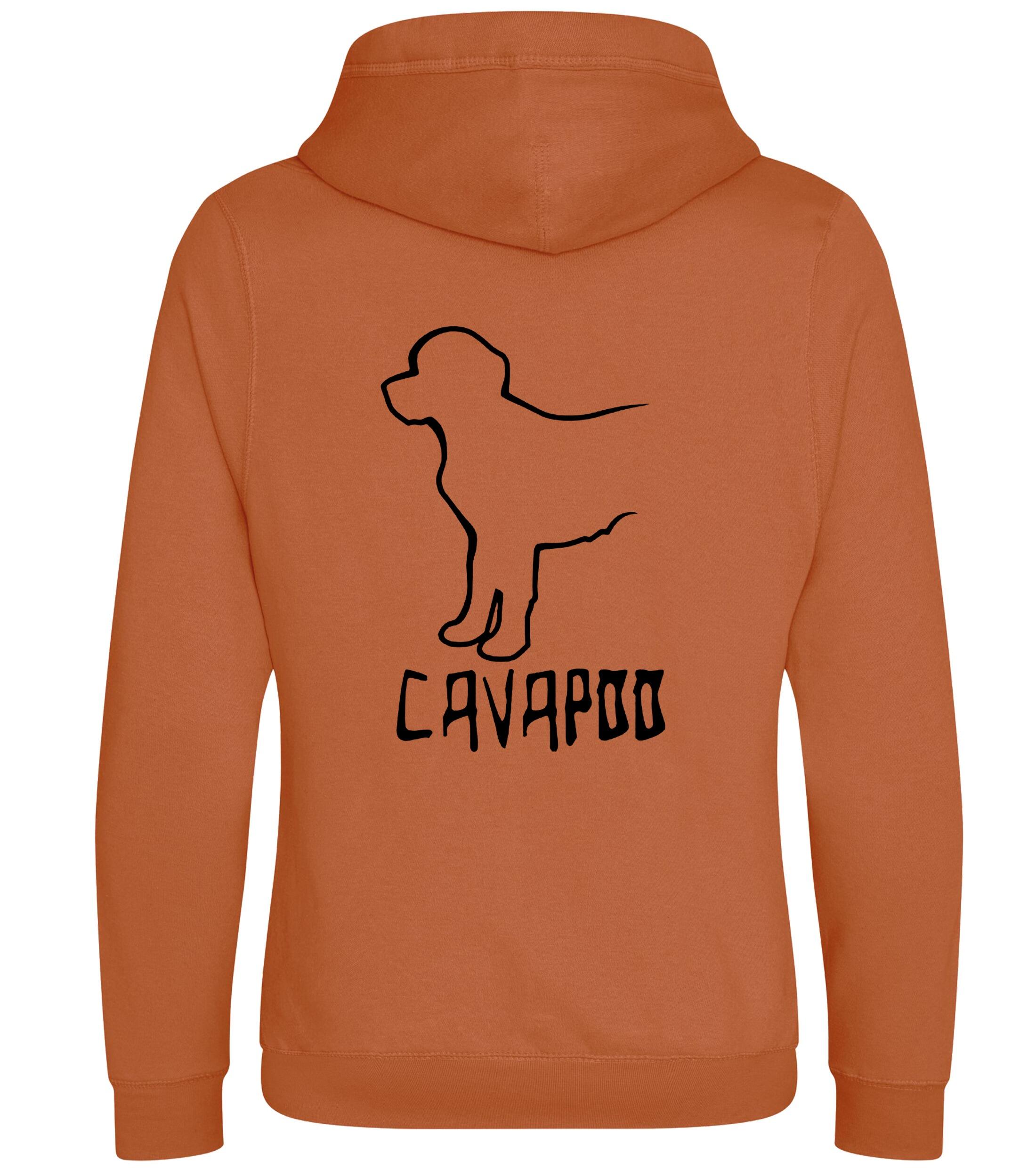 Unisex Crossneck Pullover Hoodie with Cavapoo Dog Breed Design – A Must-Have for Cavapoo Fans