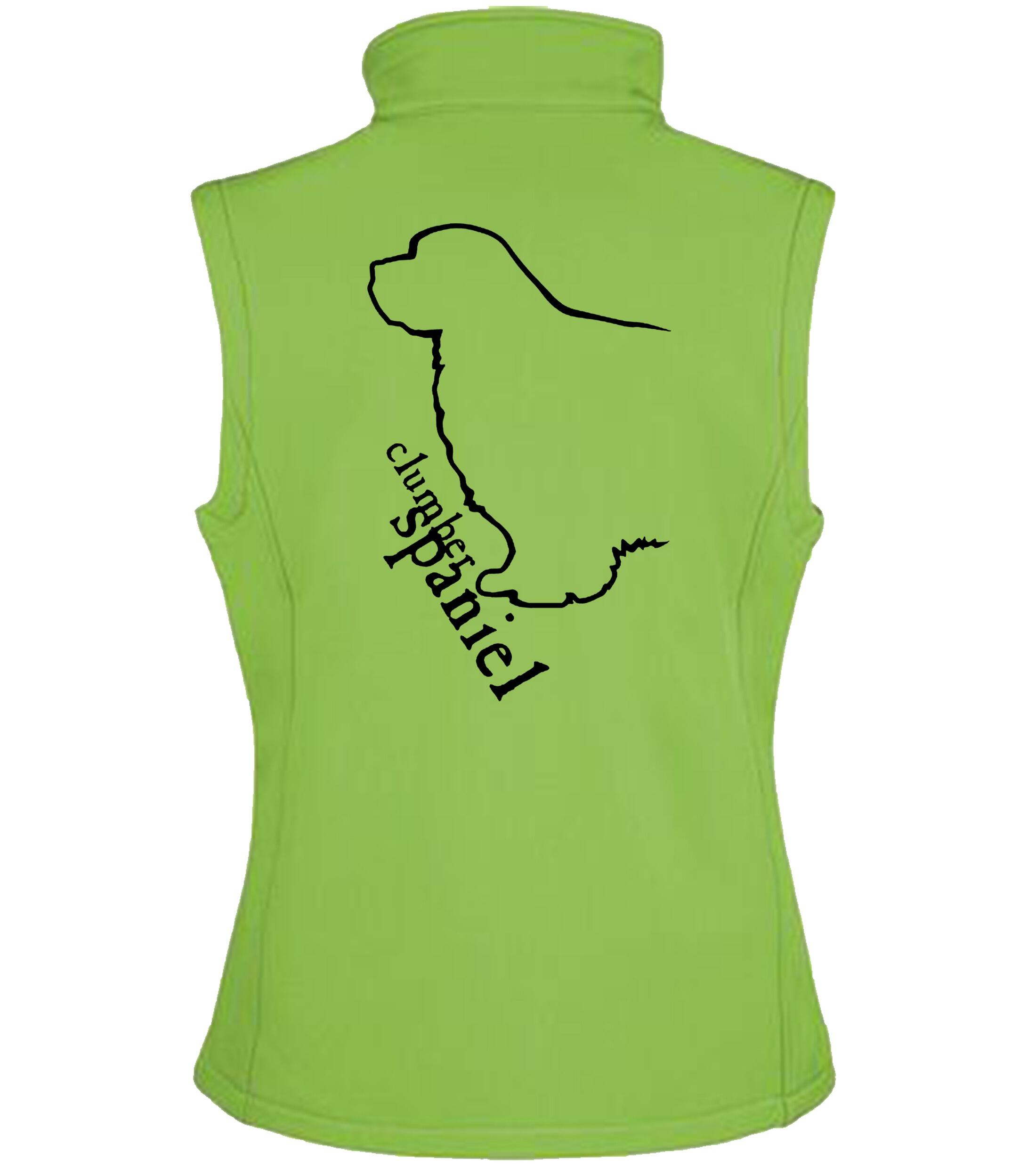 Women’s Clumber Spaniel Softshell Jacket – Style and Comfort for Clumber Spaniel Lovers