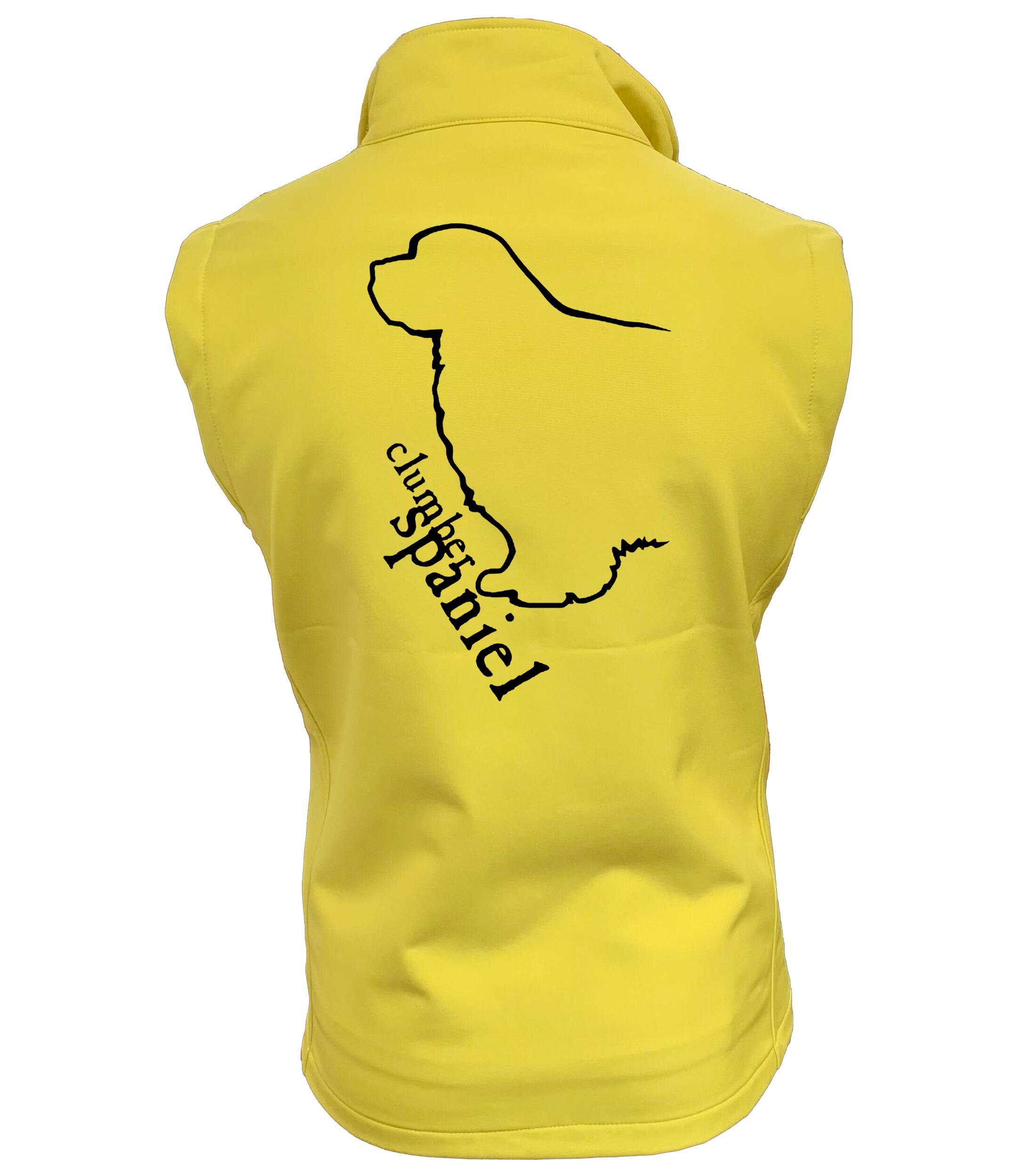 Clumber Spaniel Dog Breed Design Women’s Softshell Gilet – Where Style Meets Functionality