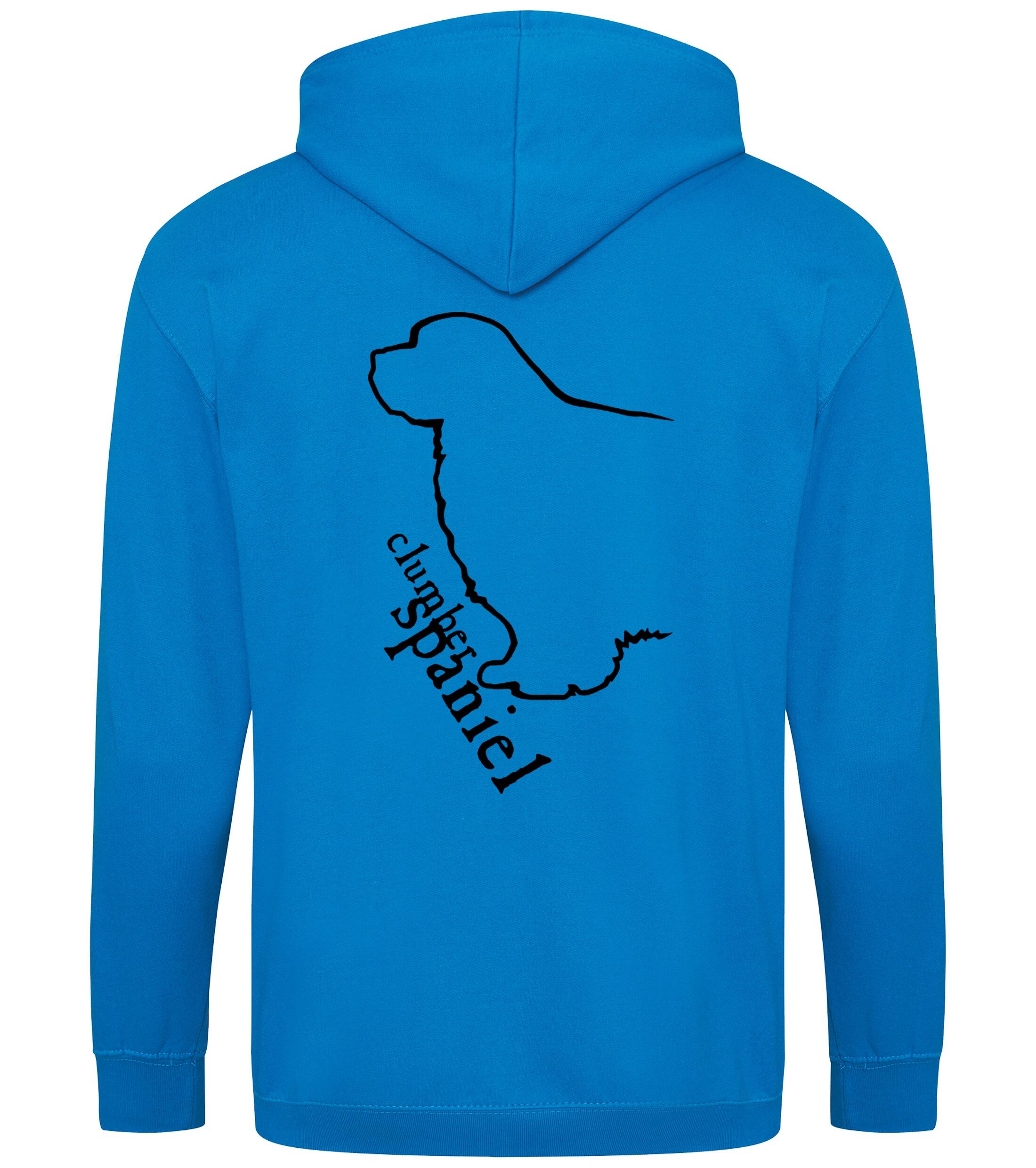 Clumber Spaniel Dog Breed Design Zipped Hoodie – Comfort, Style, and Clumber Spaniel Pride