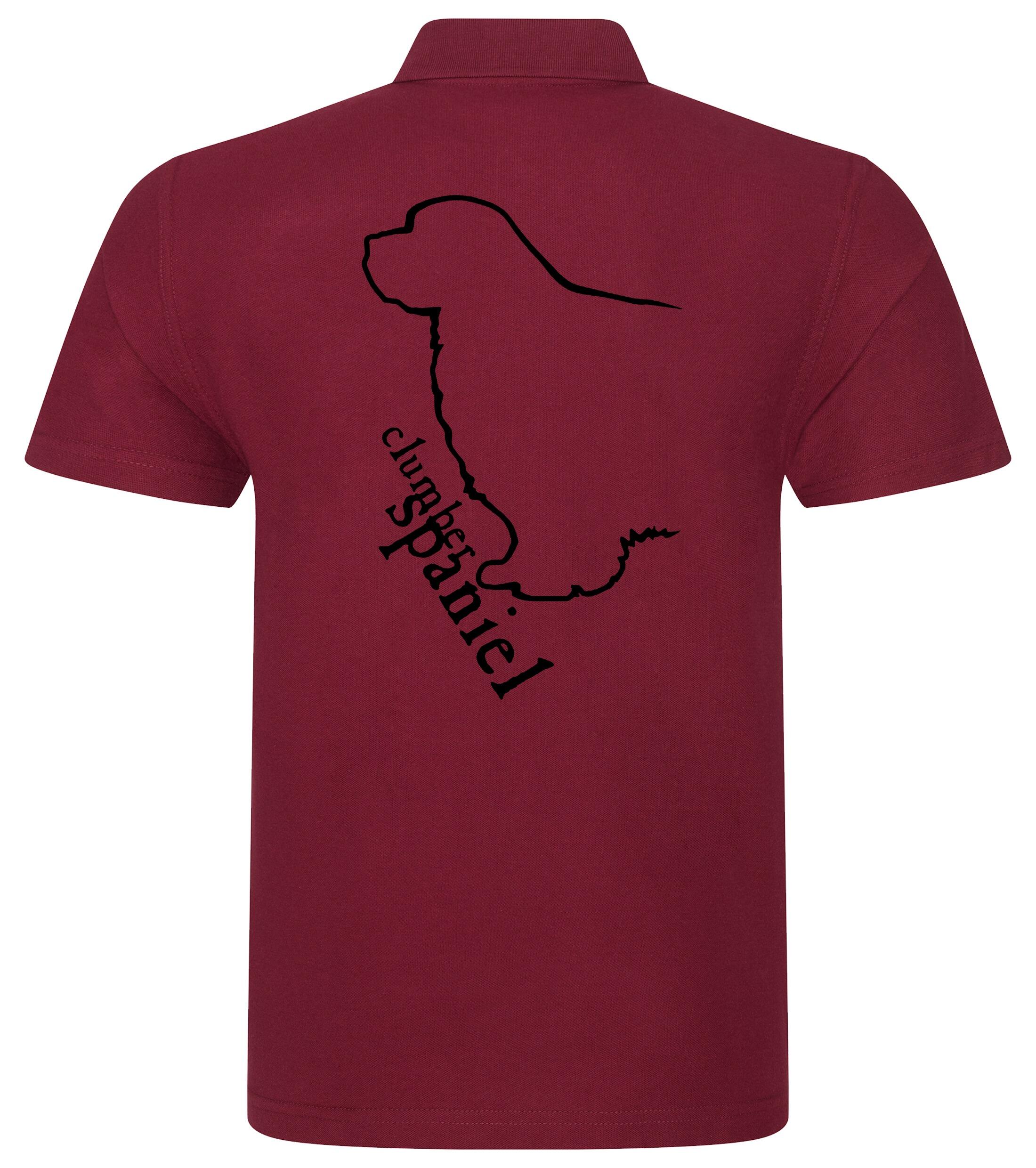 Unisex Cotton Polo with Clumber Spaniel Dog Breed Design – Every Clumber Spaniel Enthusiast