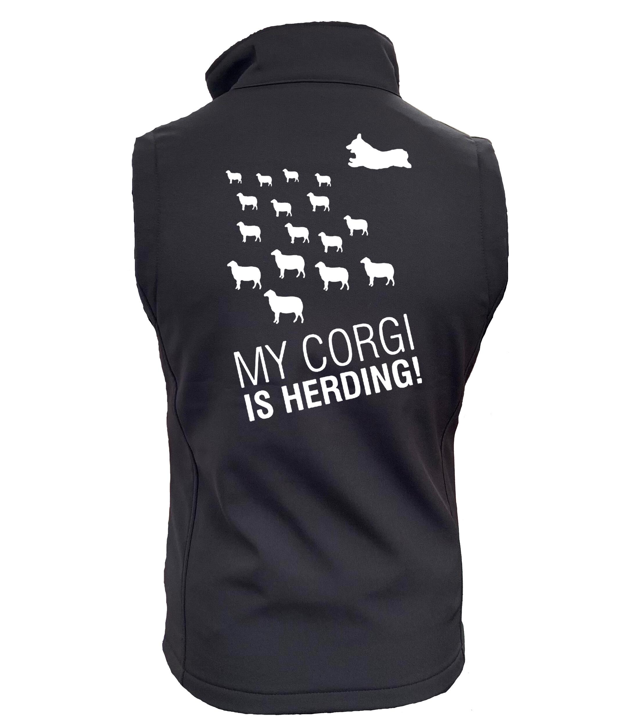 Women’s Softshell Jacket with Corgi Herding Dog Breed Design – Elegance for Corgi Herding Enthusiasts