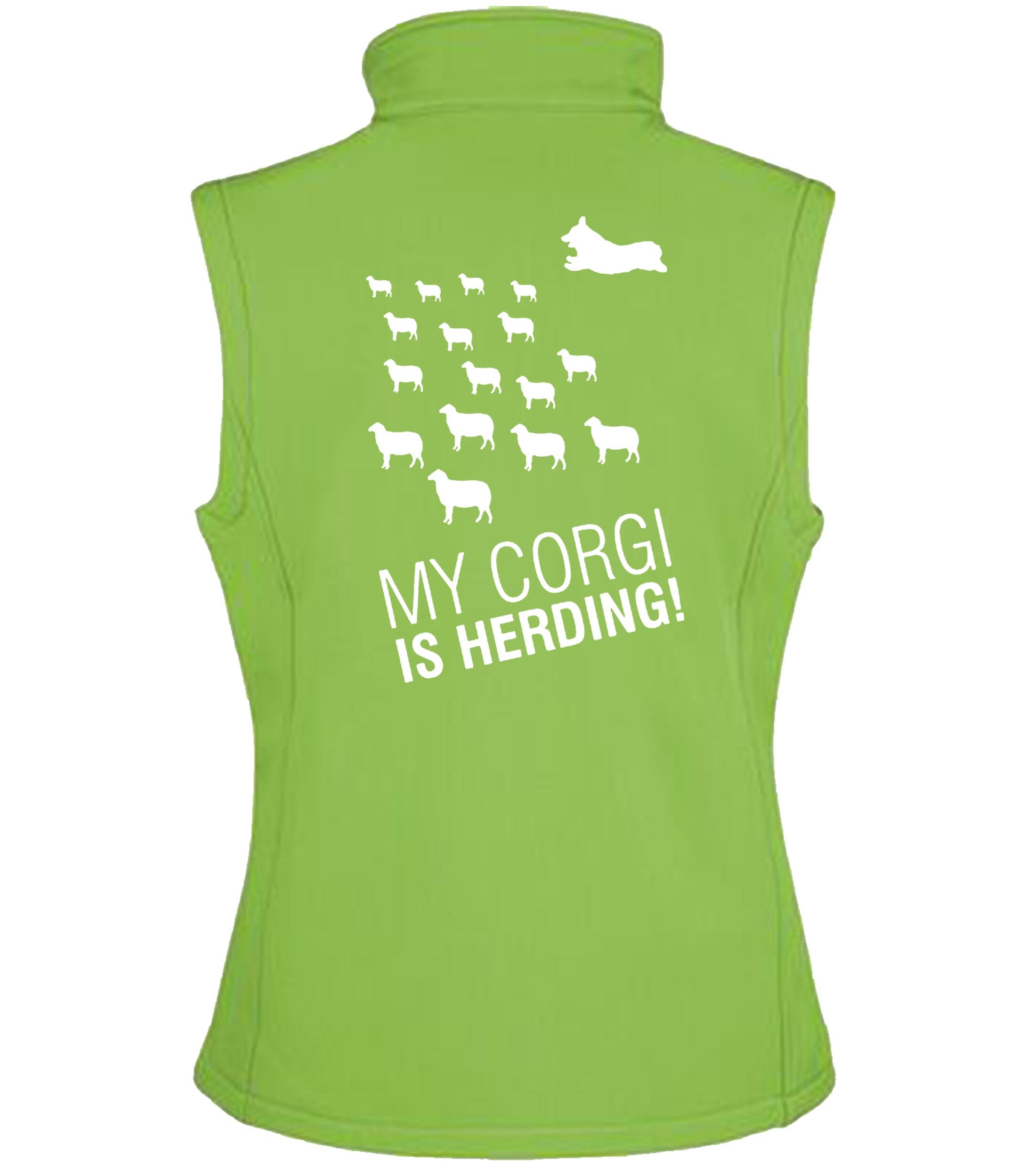 Women’s Softshell Jacket with Corgi Herding Dog Breed Design – Elegance for Corgi Herding Enthusiasts