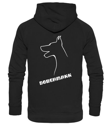 Dobermann (Head) Design Pullover Hoodie – Stylish & Cozy for Dobermann Enthusiasts