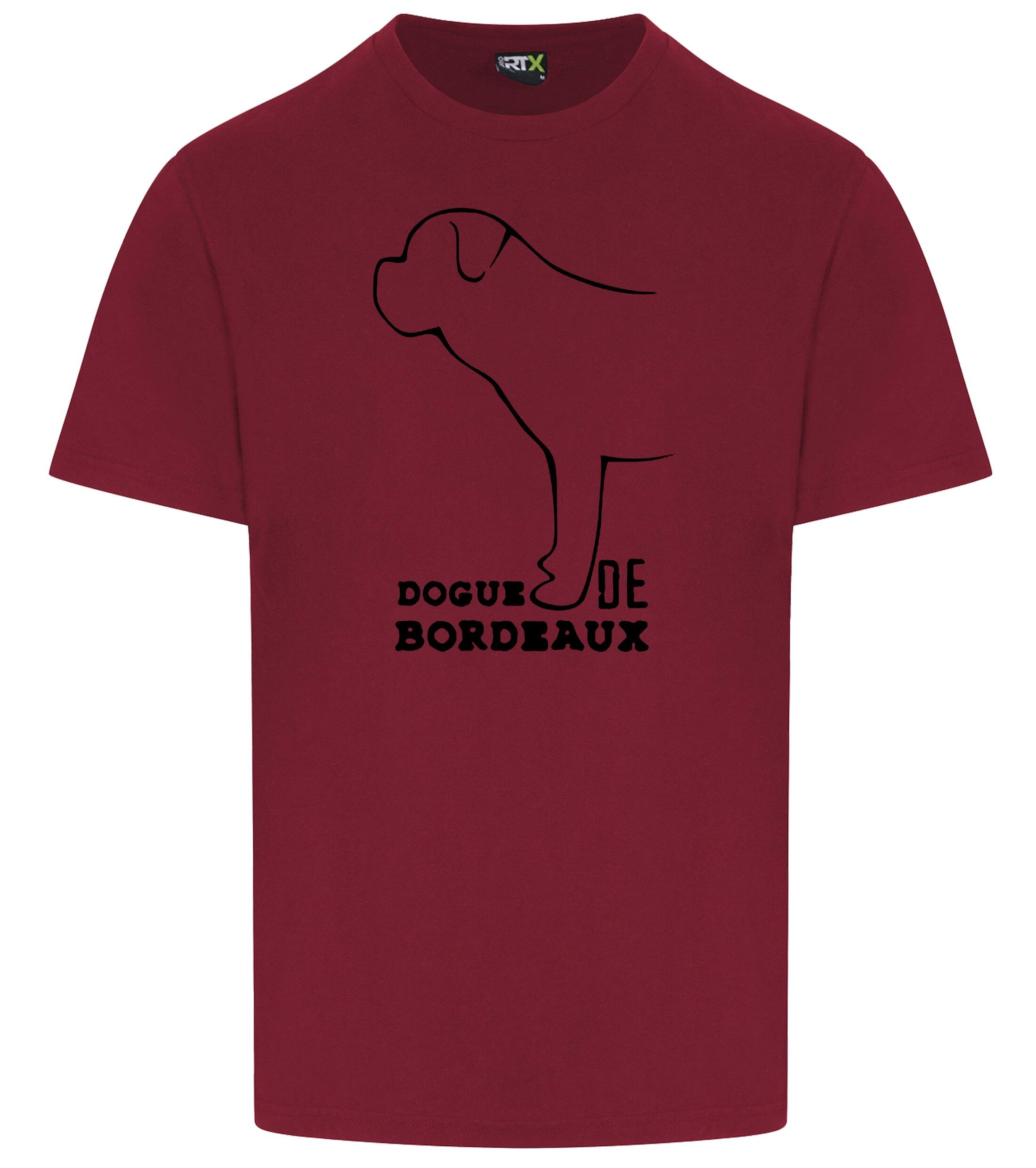 Dogue De Bordeaux Dog Breed Design Unisex Roundneck T-Shirt – Style for Dogue De Bordeaux Enthusiasts