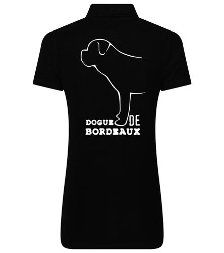 Dogue De Bordeaux Dog Breed Design Women’s Cotton Polo – Elegance for Dogue De Bordeaux Lovers