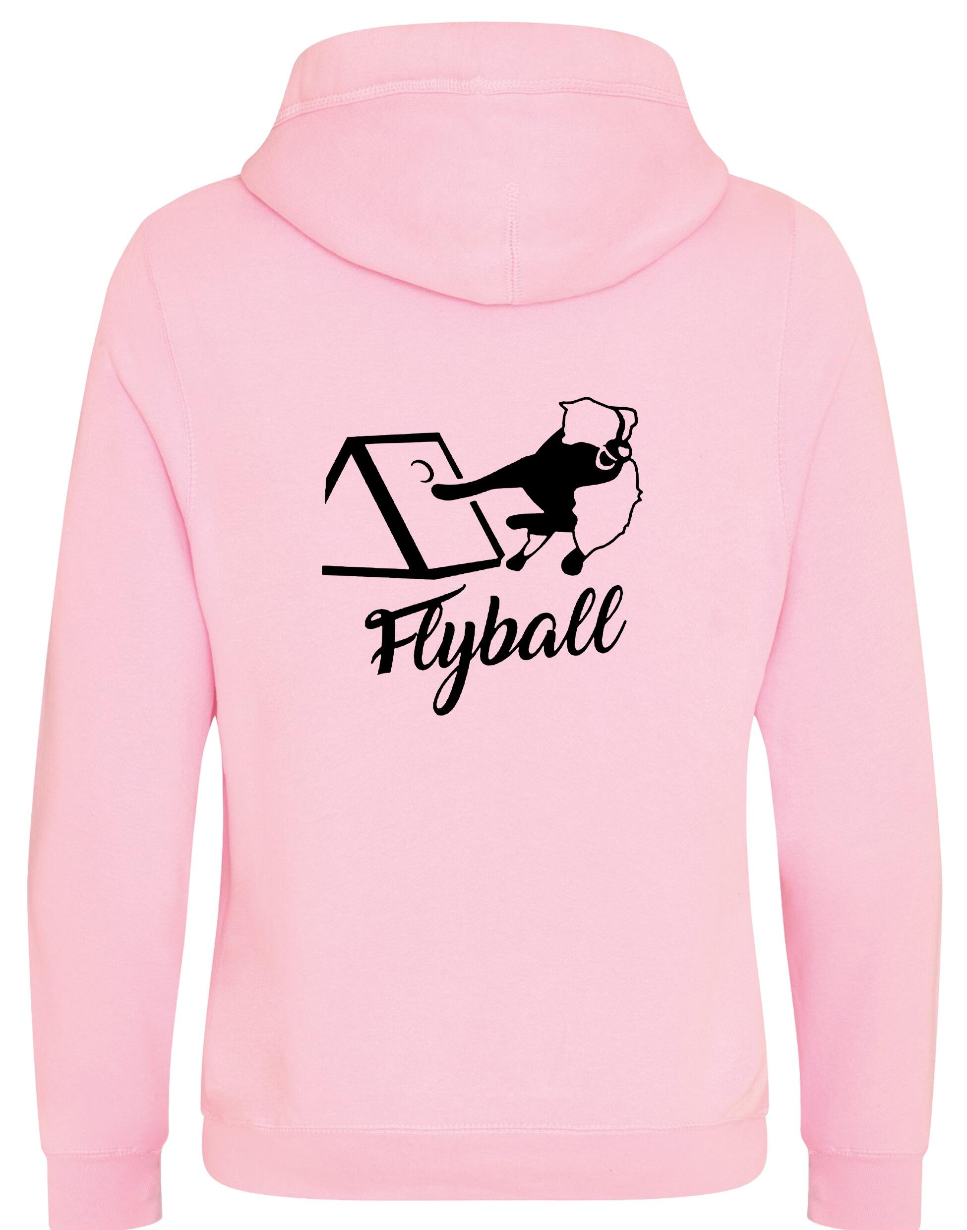 Flyball Unisex Crossneck Pullover Hoodie – A Stylish Essential for Flyball Enthusiasts