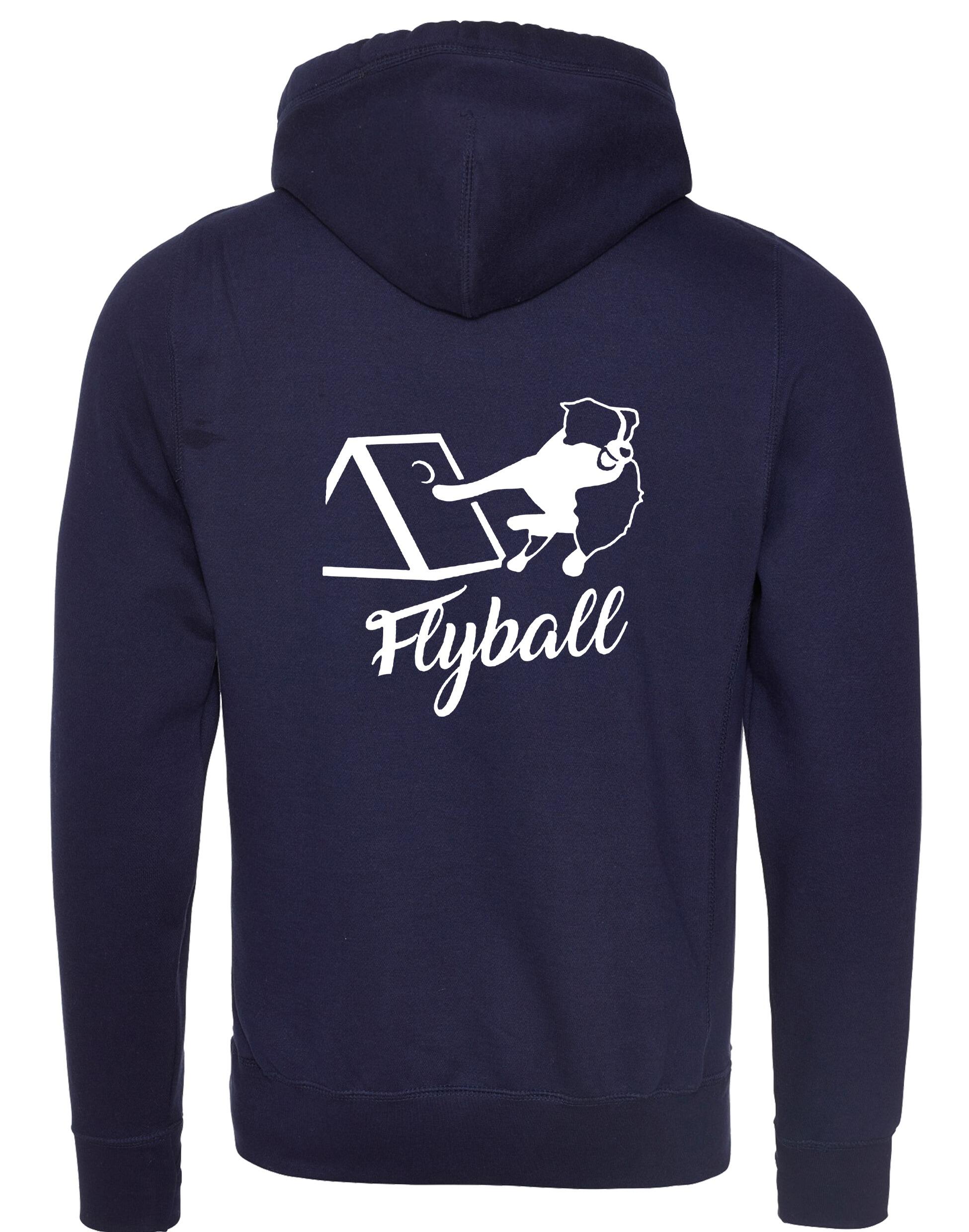 Flyball Unisex Crossneck Pullover Hoodie – A Stylish Essential for Flyball Enthusiasts