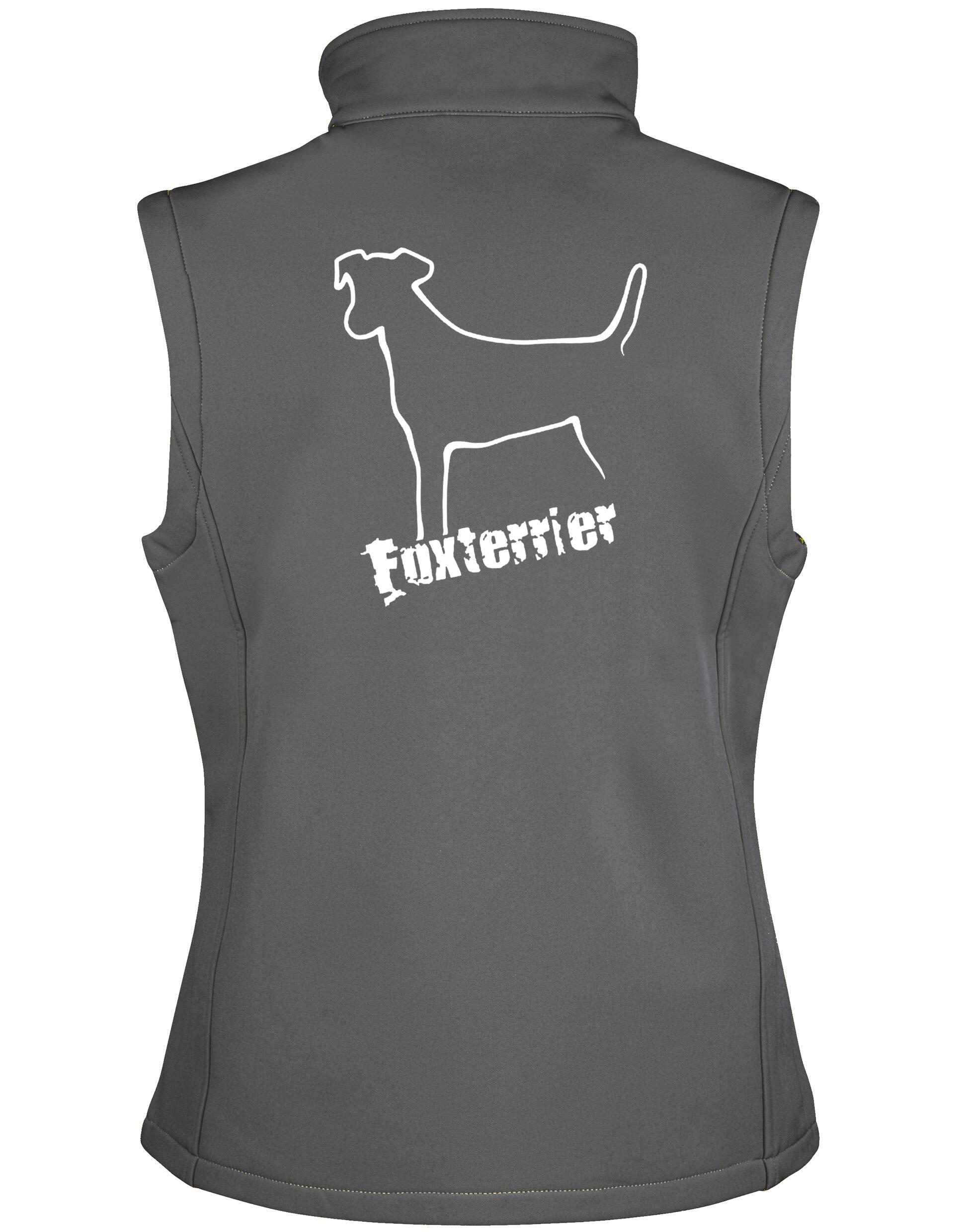 Fox Terrier Women’s Softshell Gilet – Stylish Comfort for Fox Terrier Lovers