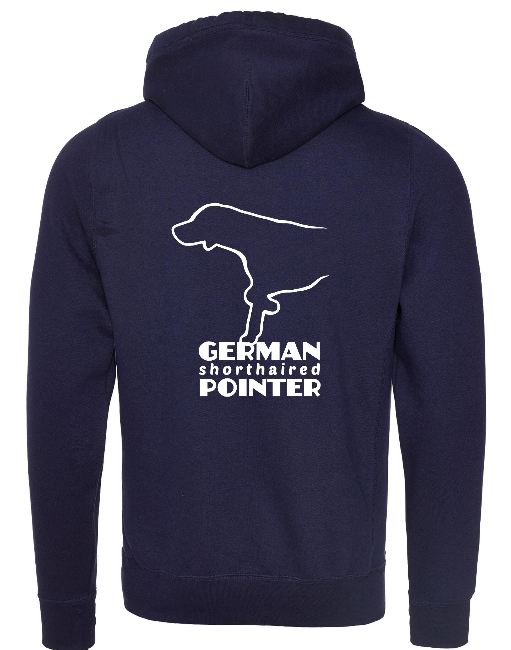 German Shorthaired Pointer Unisex Crossneck Pullover Hoodie – A Must-Have for Pointer Fans