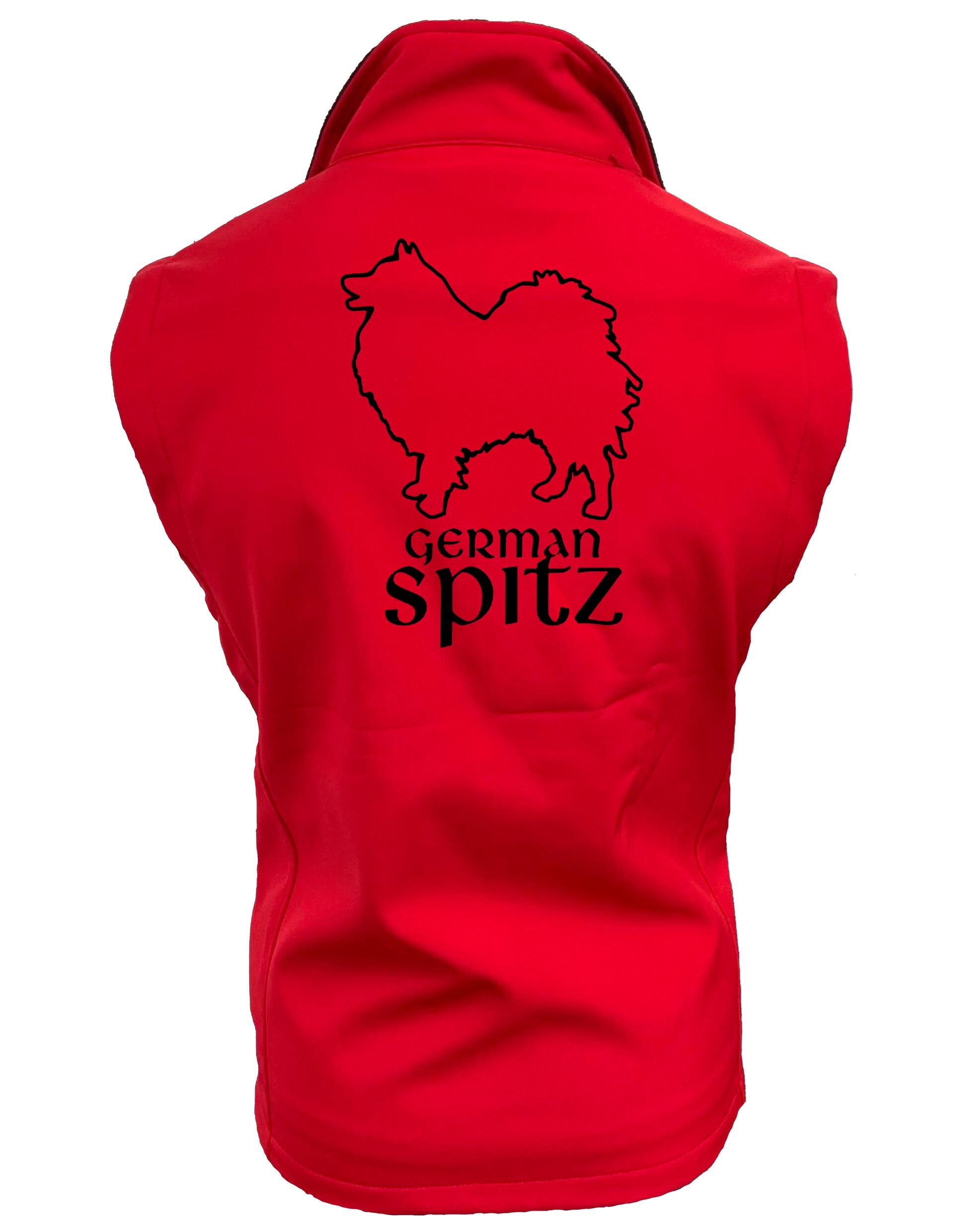 German Spitz Women’s Softshell Jacket – Style and Comfort for Spitz Lovers