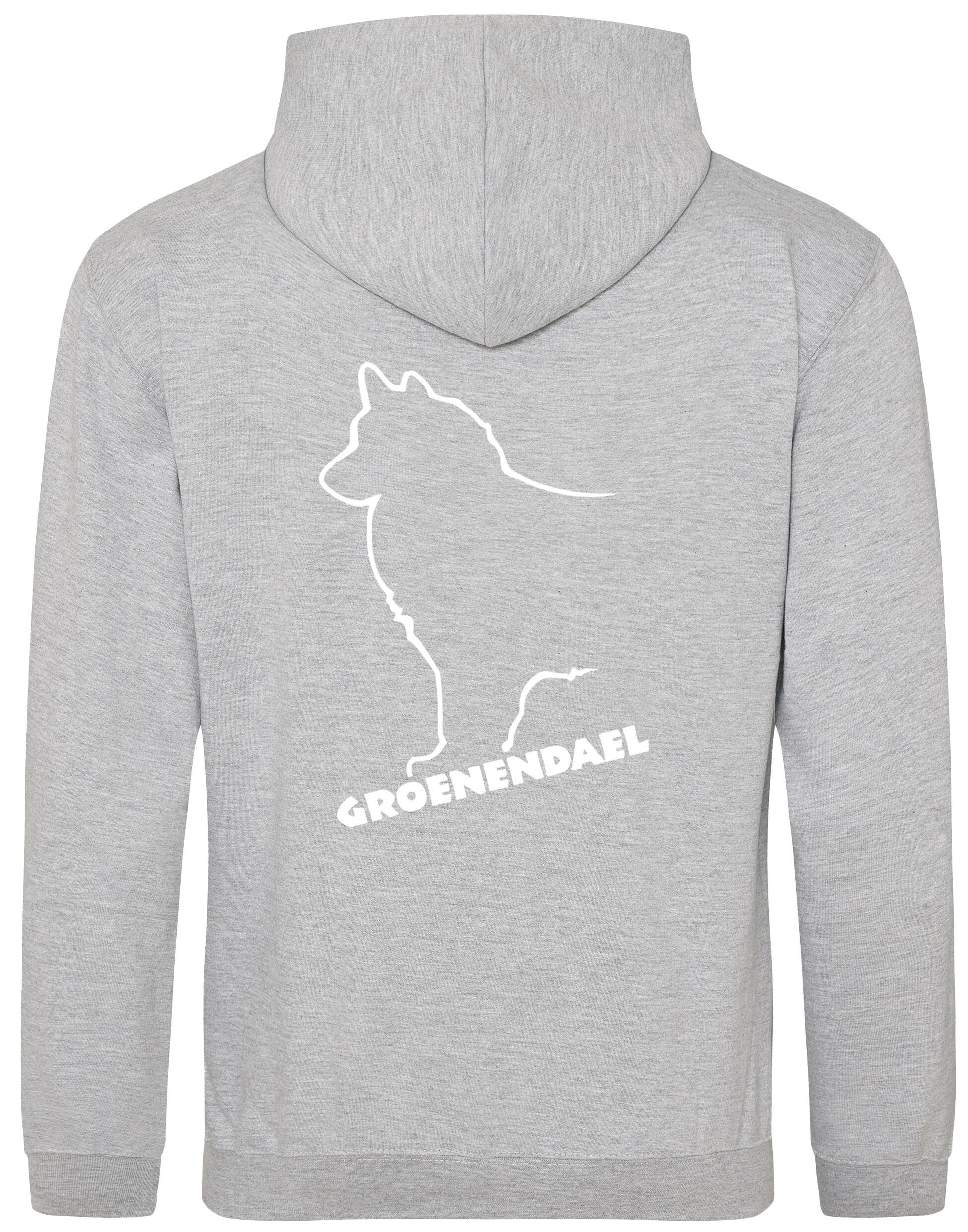 Groenendael Design Pullover Hoodie – Premium heavy-blend fabric, cozy fleece lining, and customizable with your Groenendael's name.