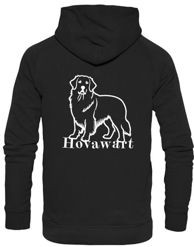 Hovawart Design Pullover Hoodie with Exclusive Artwork – Cozy fleece interior and customizable for dog lovers.