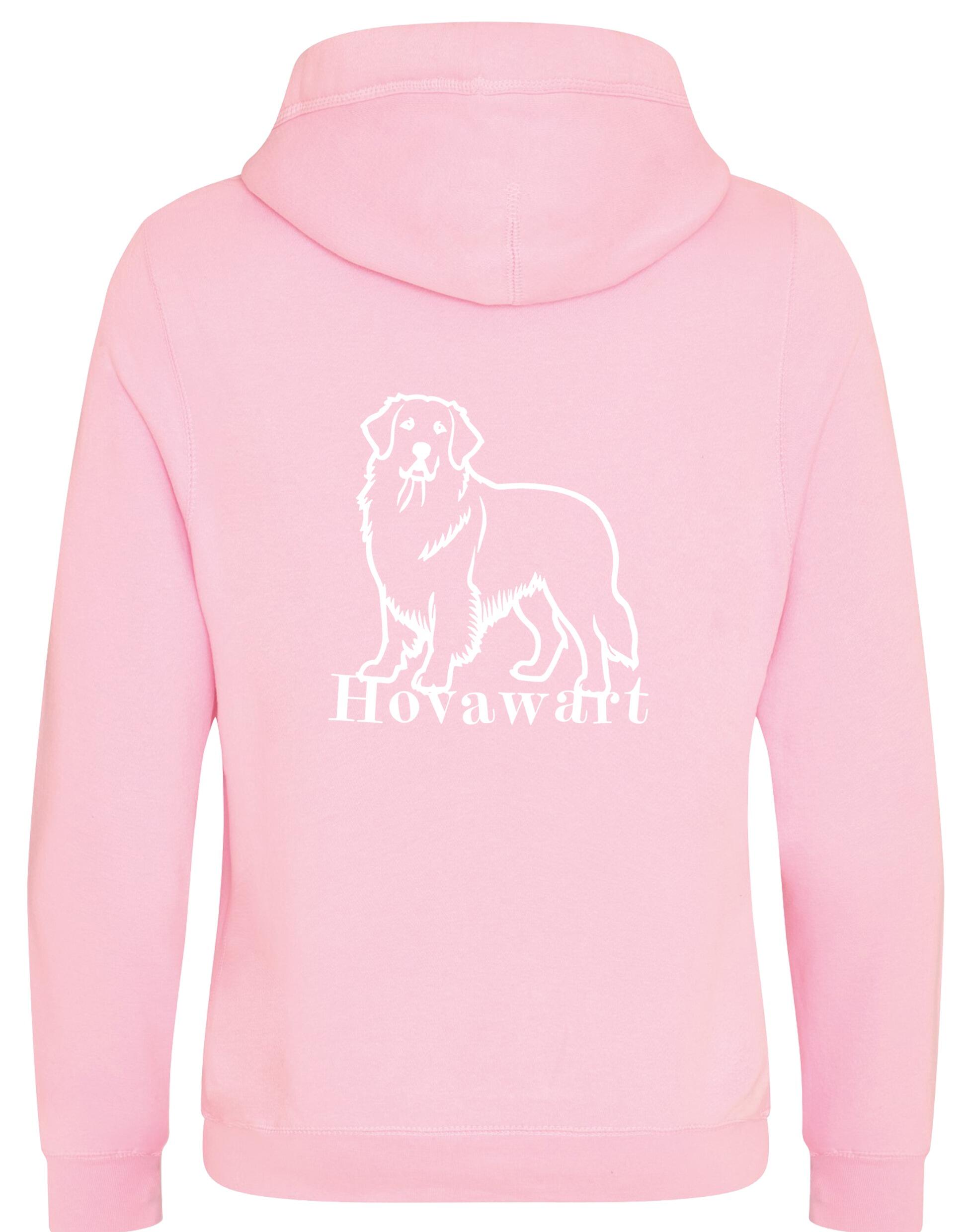 Hovawart Unisex Crossneck Pullover Hoodie – Modern design with exclusive breed graphic, perfect for Hovawart lovers.
