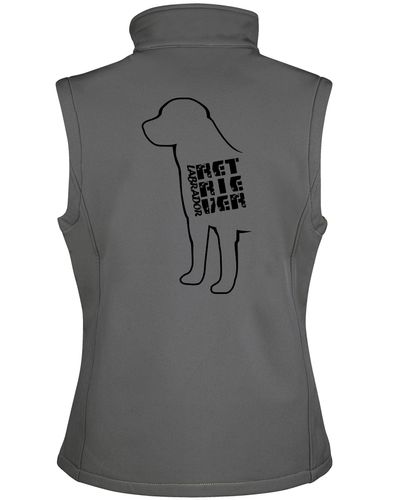 Unisex softshell jacket featuring exclusive Labrador Retriever artwork, designed for all-weather comfort and outdoor adventures.
