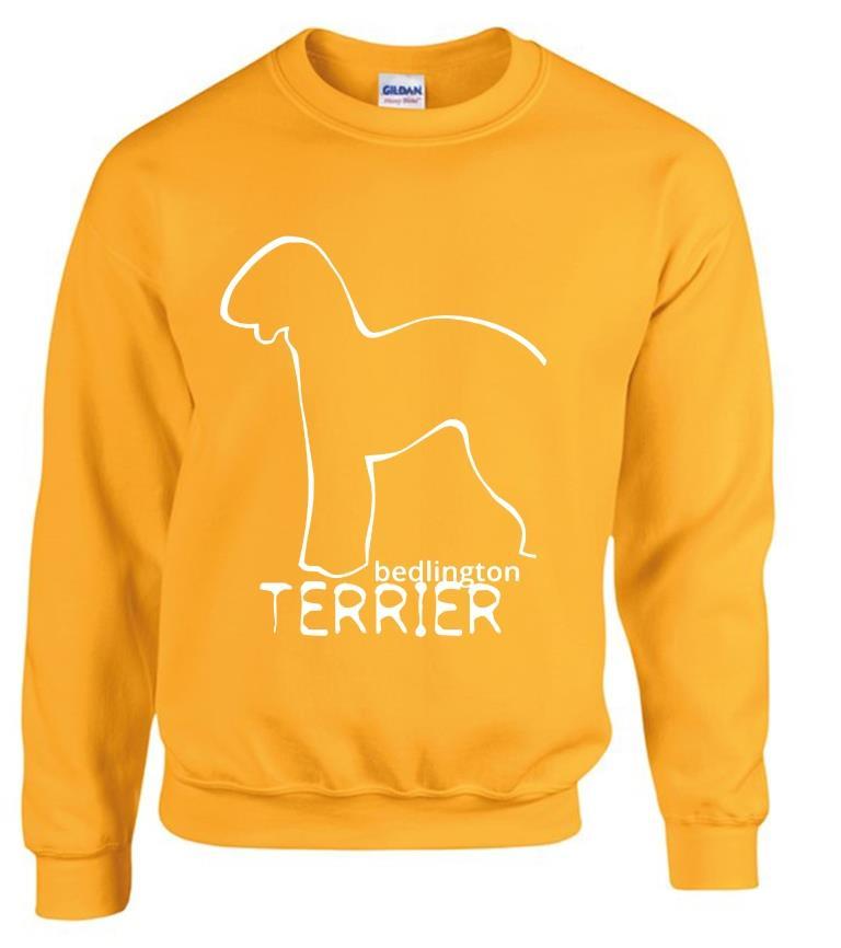 Bedlington Terrier Dog Breed Sweatshirts Adult Heavy Blend