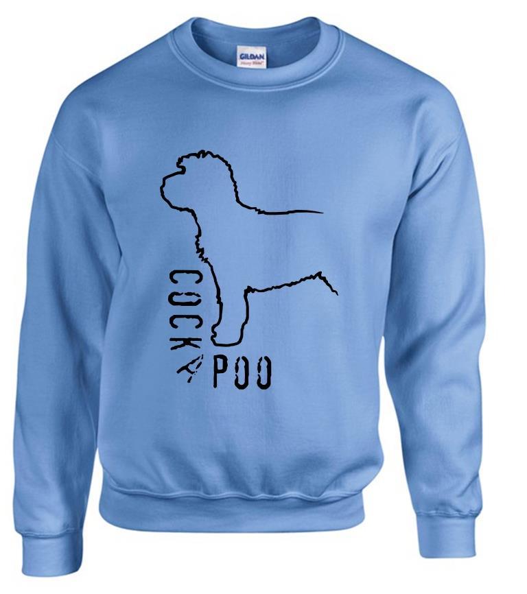 Cockapoo Dog Breed Sweatshirts Adult Heavy Cotton