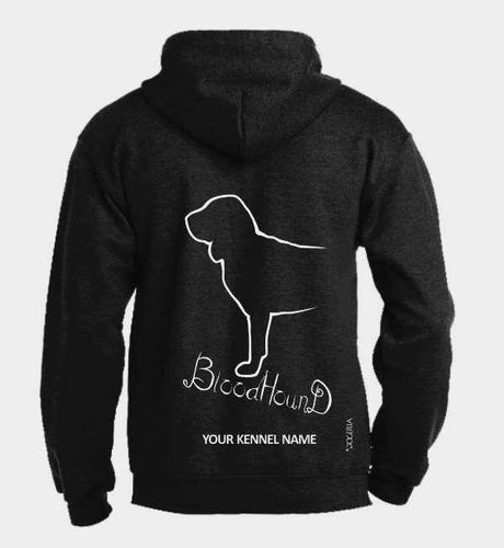 Bloodhound Dog Breed Design Pullover Hoodie Single Colour
