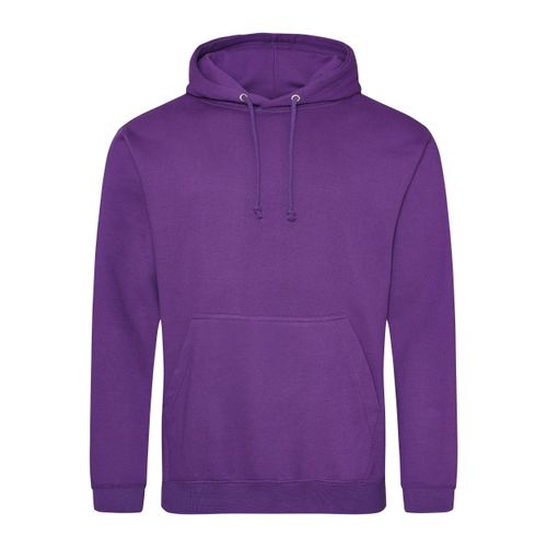 Plain Purple Pullover Hoodie